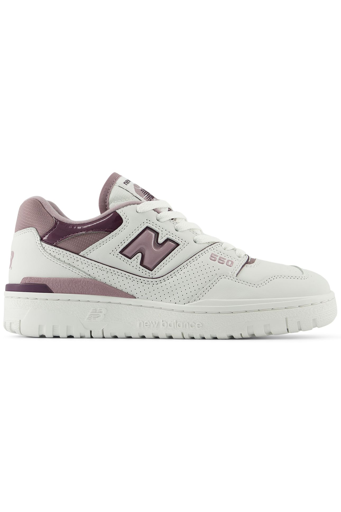 BBW550EF SNEAKERS IN WHITE & MAUVE 1