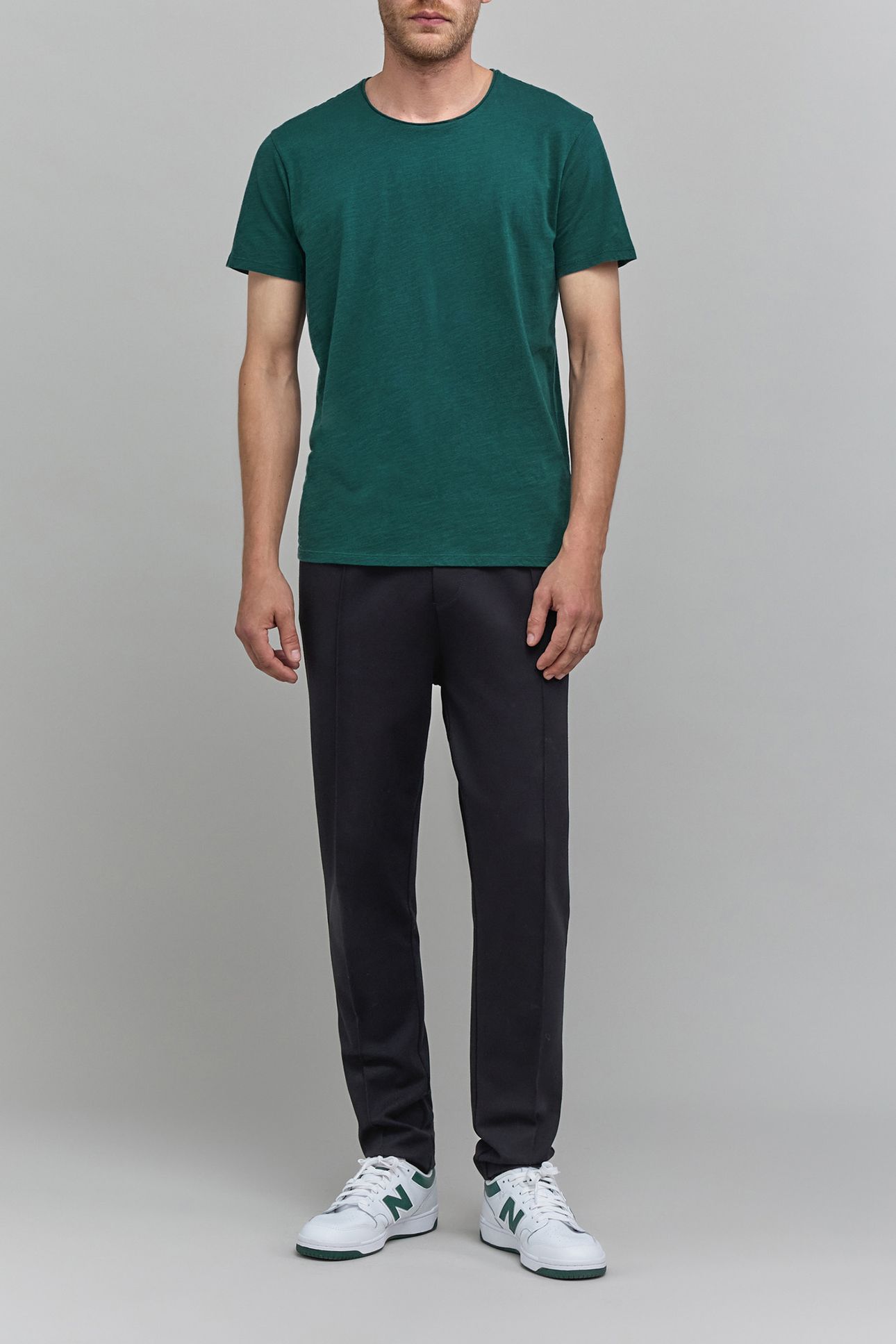FIR ORGANIC COTTON ESSENTIAL ROUND-NECK T-SHIRT 2