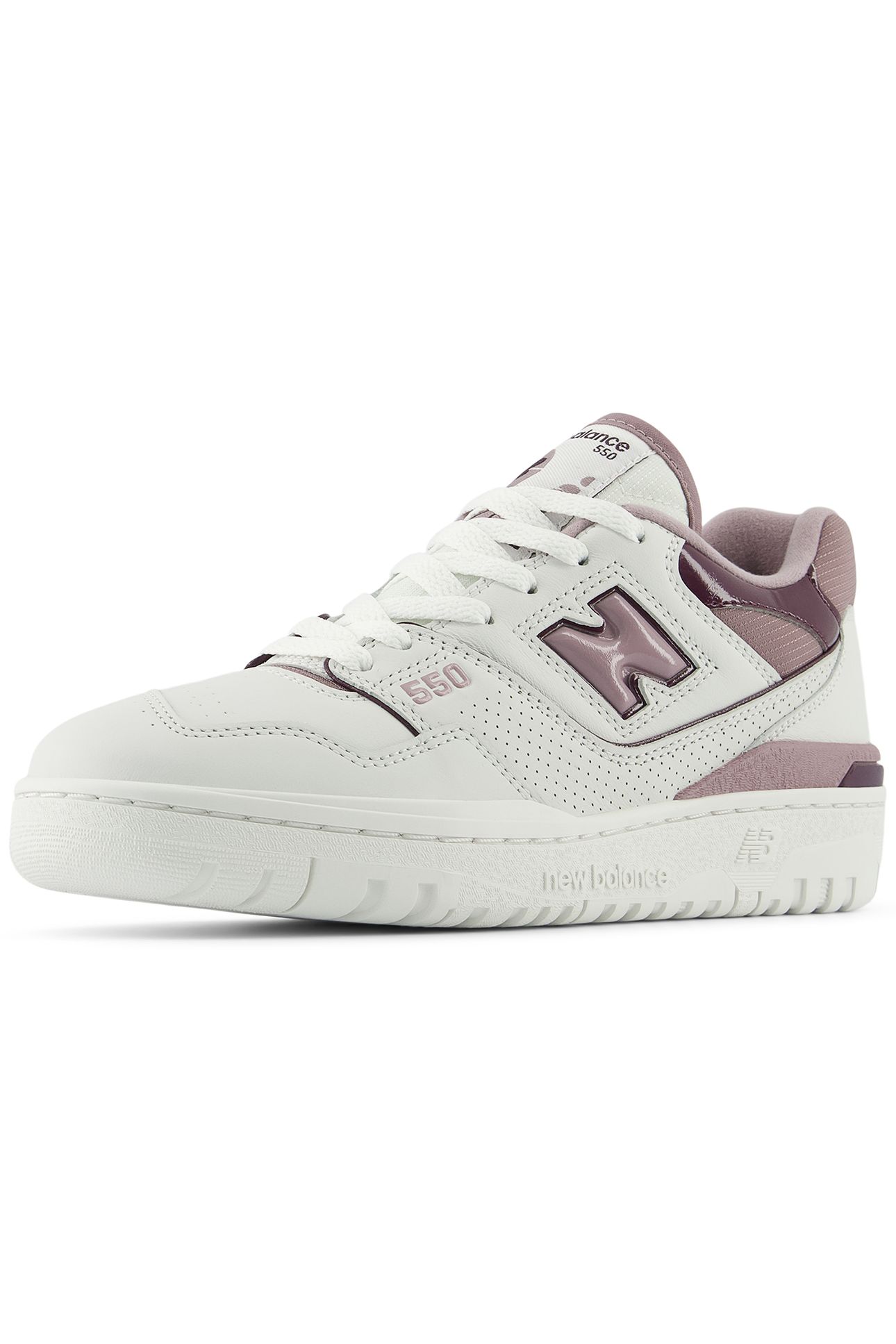 BBW550EF SNEAKERS IN WHITE & MAUVE 2