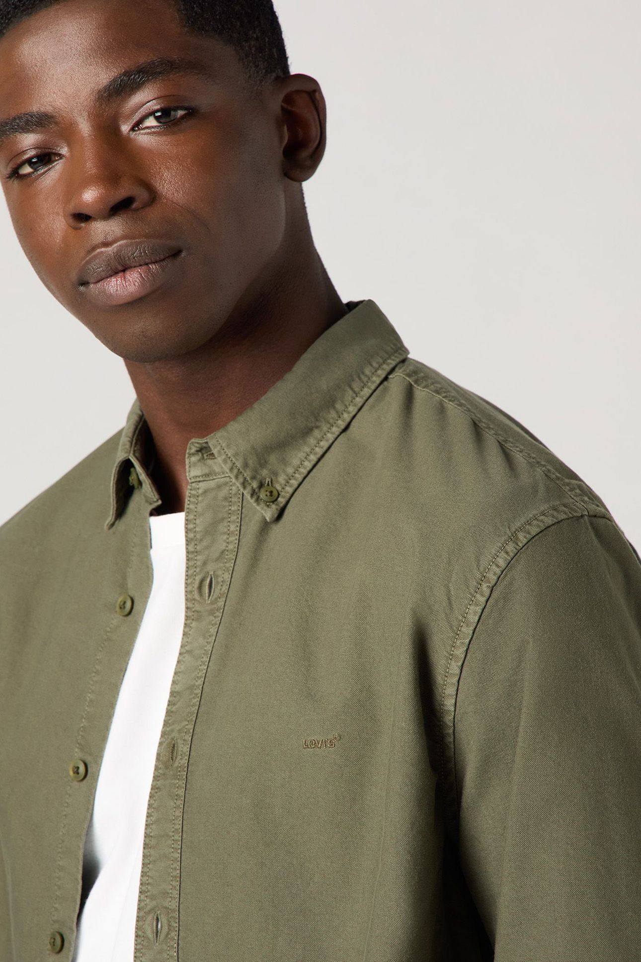AUTHENTIC BUTTON DOWN CYCLE OLIVE GARMEN 5