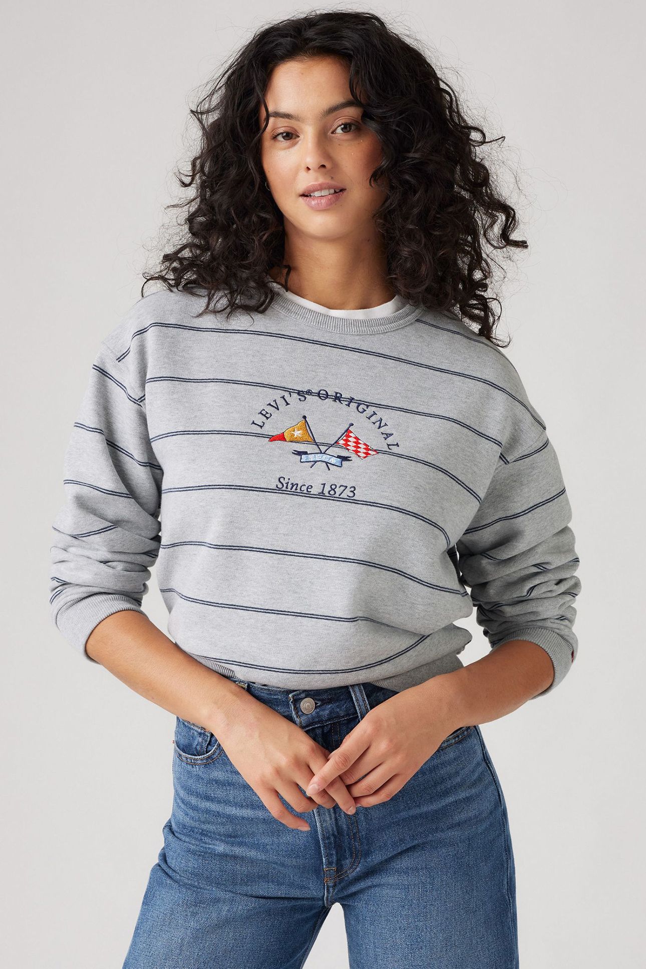 GR HERITAGE STRIPE CREW CREW REGATTA FLA 4