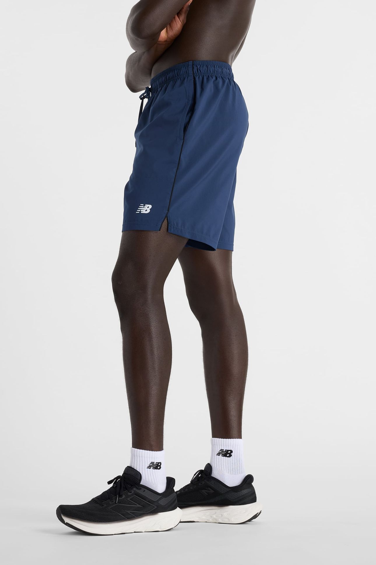 SWEAT SHORTS IN NAVY 3