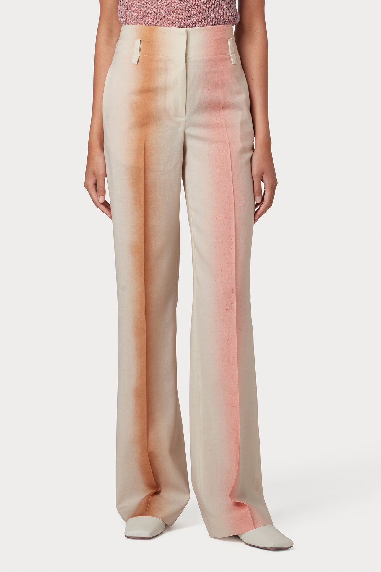 WOMENS TROUSERS IVORY 1
