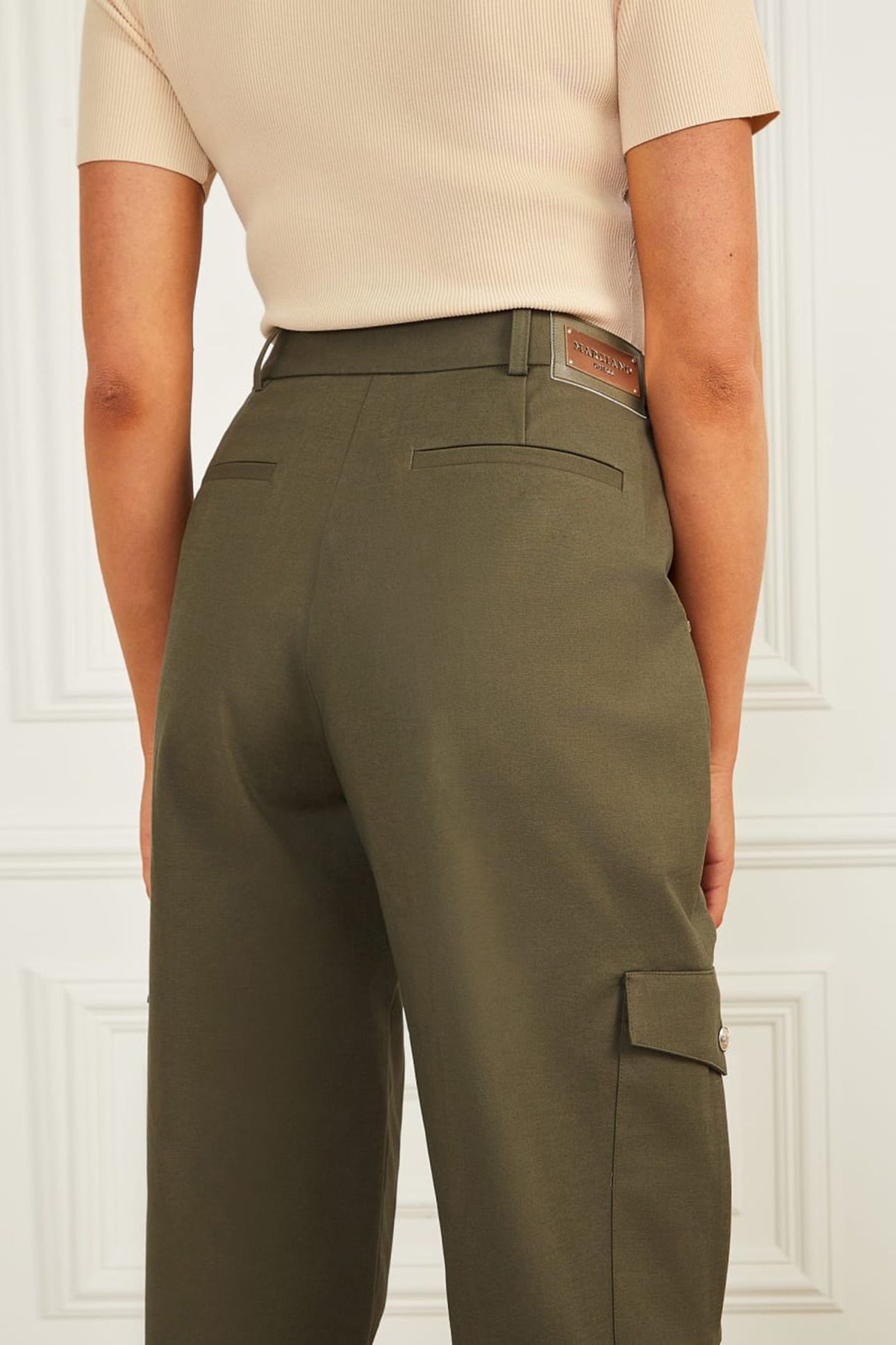 MARCIANO BY GUESS ALICE CARGO PANT OLIVE MORNING 7