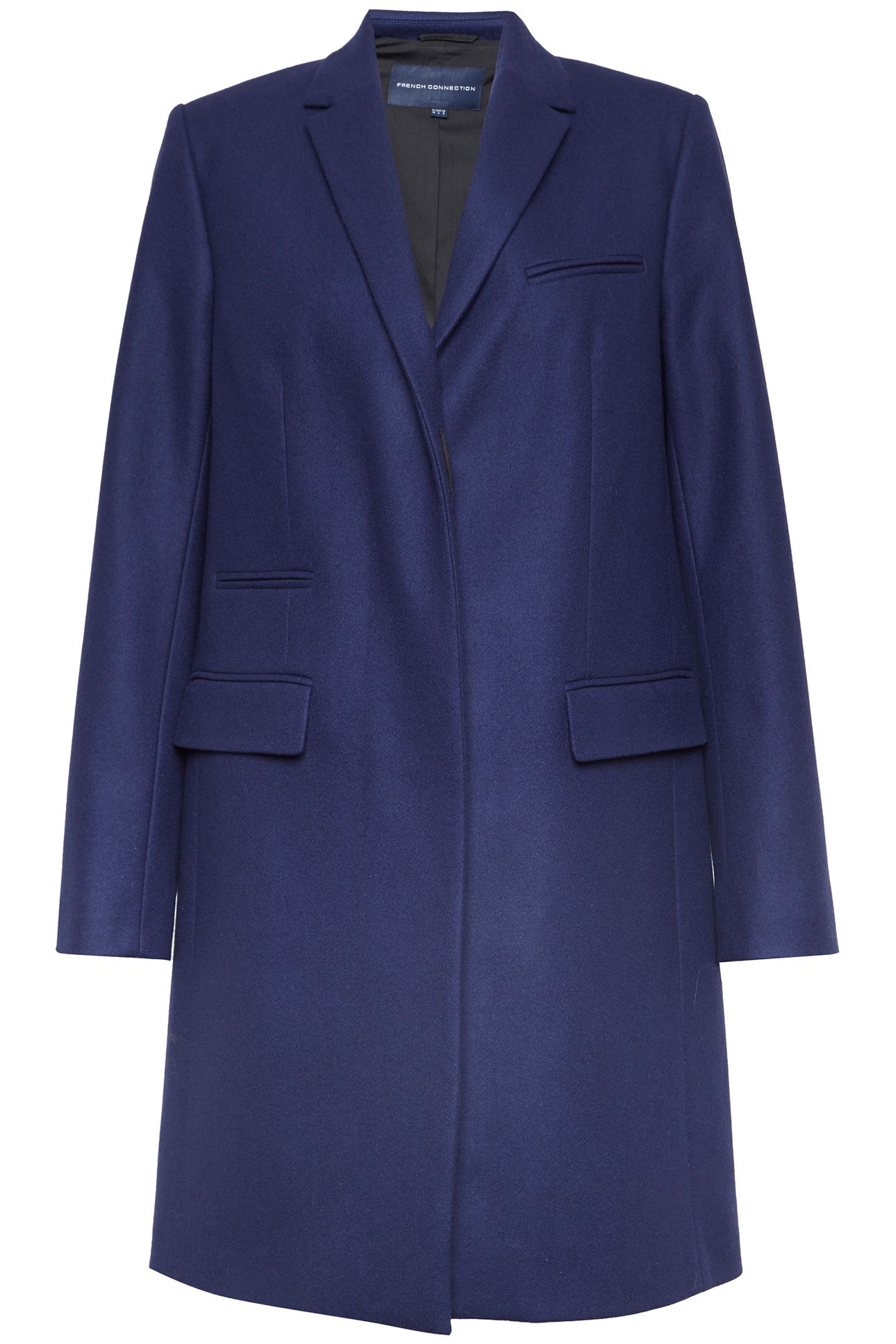 FT PLATFM FELT SMART COAT UTILITY BLUE 4
