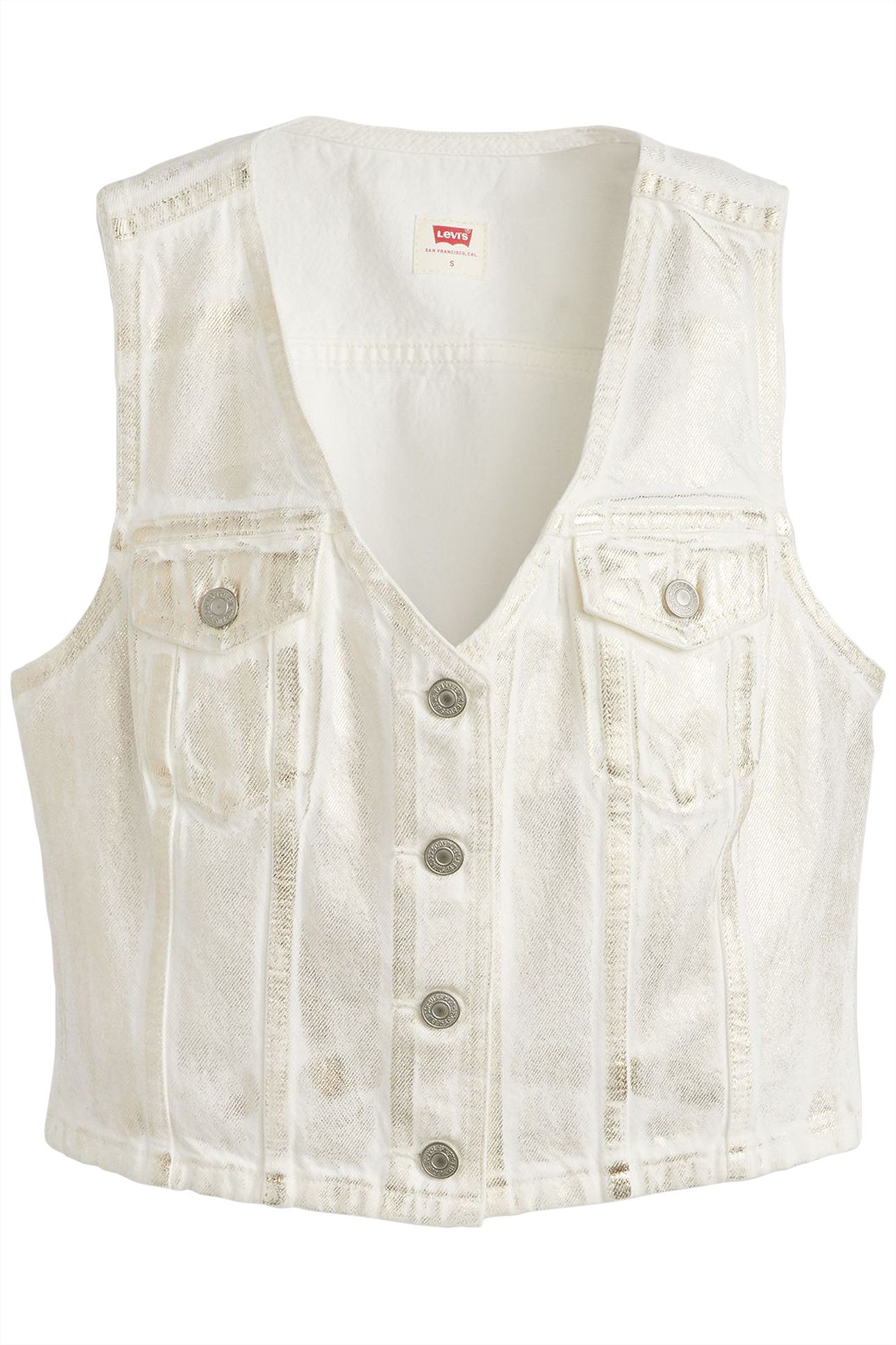 BELLA DENIM CORSET LUMINARY VEST 3