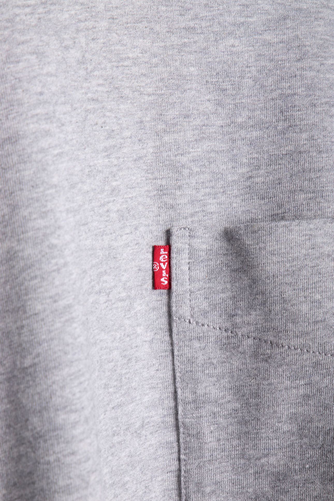LSESS CLASSIC POCKET TEE MID TONE GREY 4