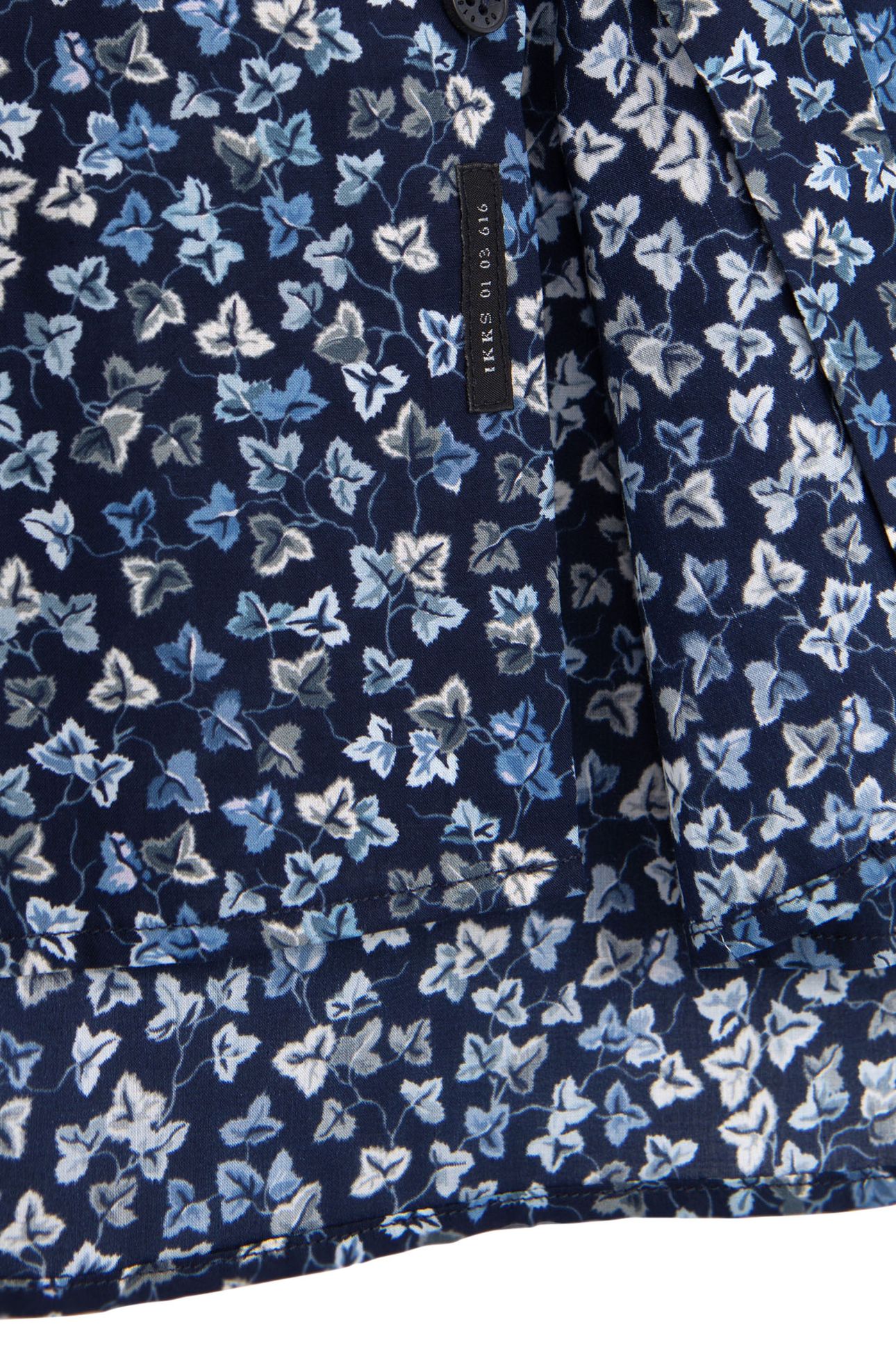 SLIM INDIGO SHIRT LIBERTY IVY FABRIC 6