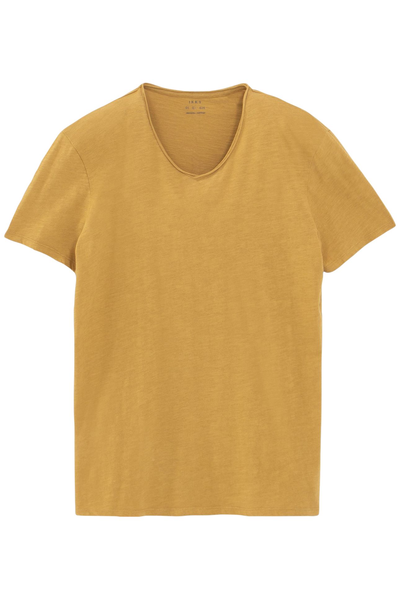 LICHEN ORGANIC COTTON ESSENTIAL V-NECK T-SHIRT 3