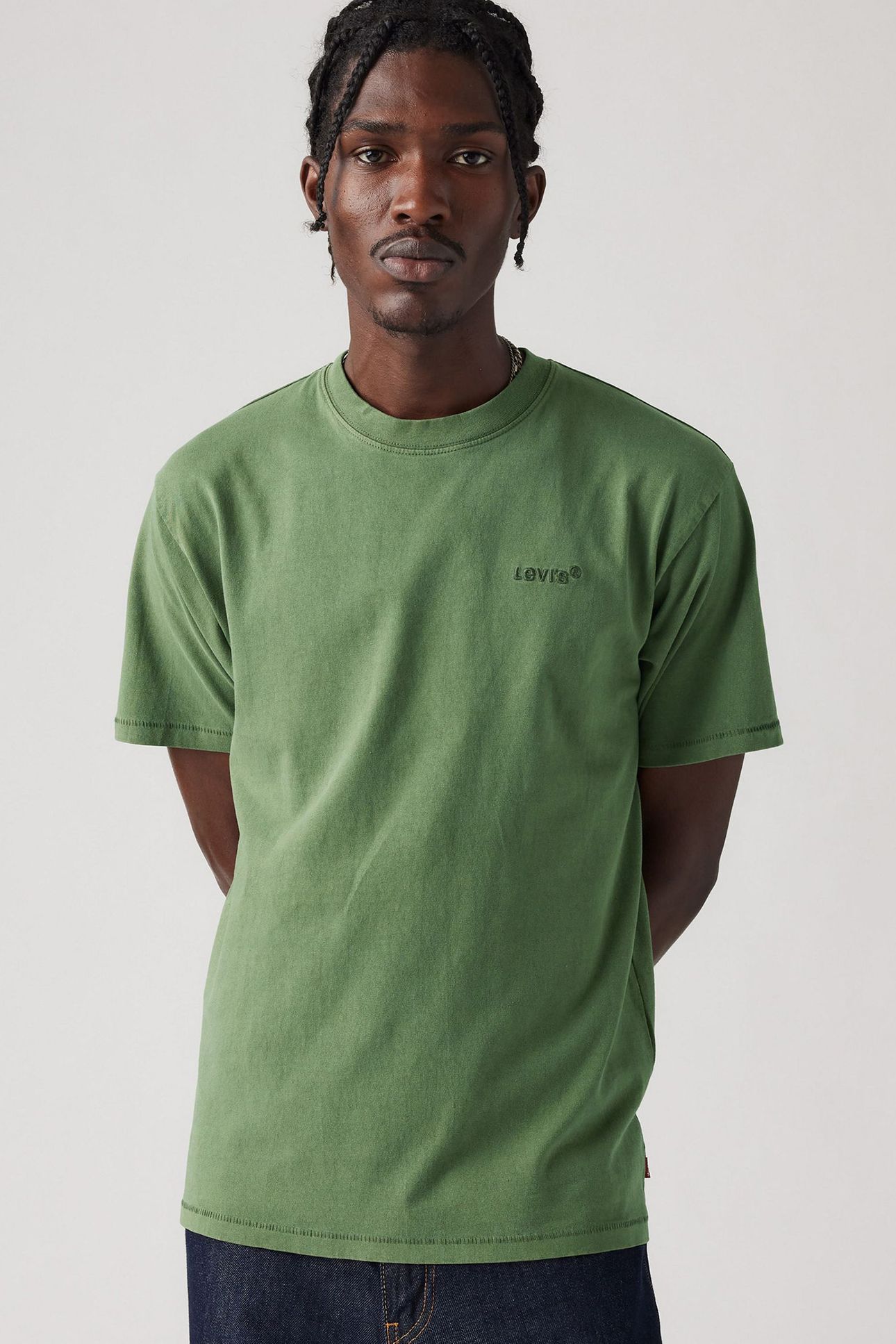 RED TAB VINTAGE TEE GARMENT DYE VINEYAND 4