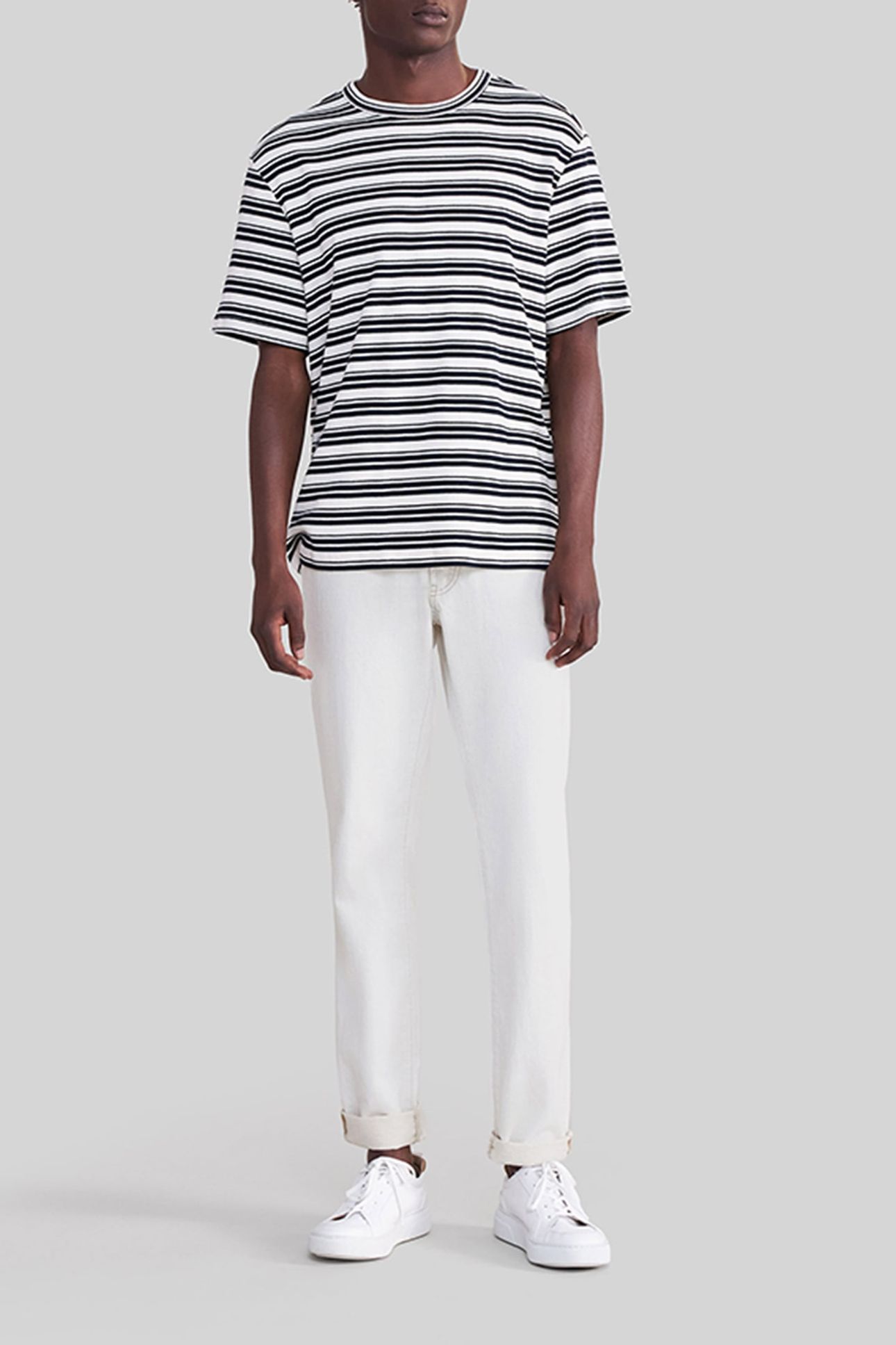 CHALK WATERLESS JIMI SLIM JEANS 4