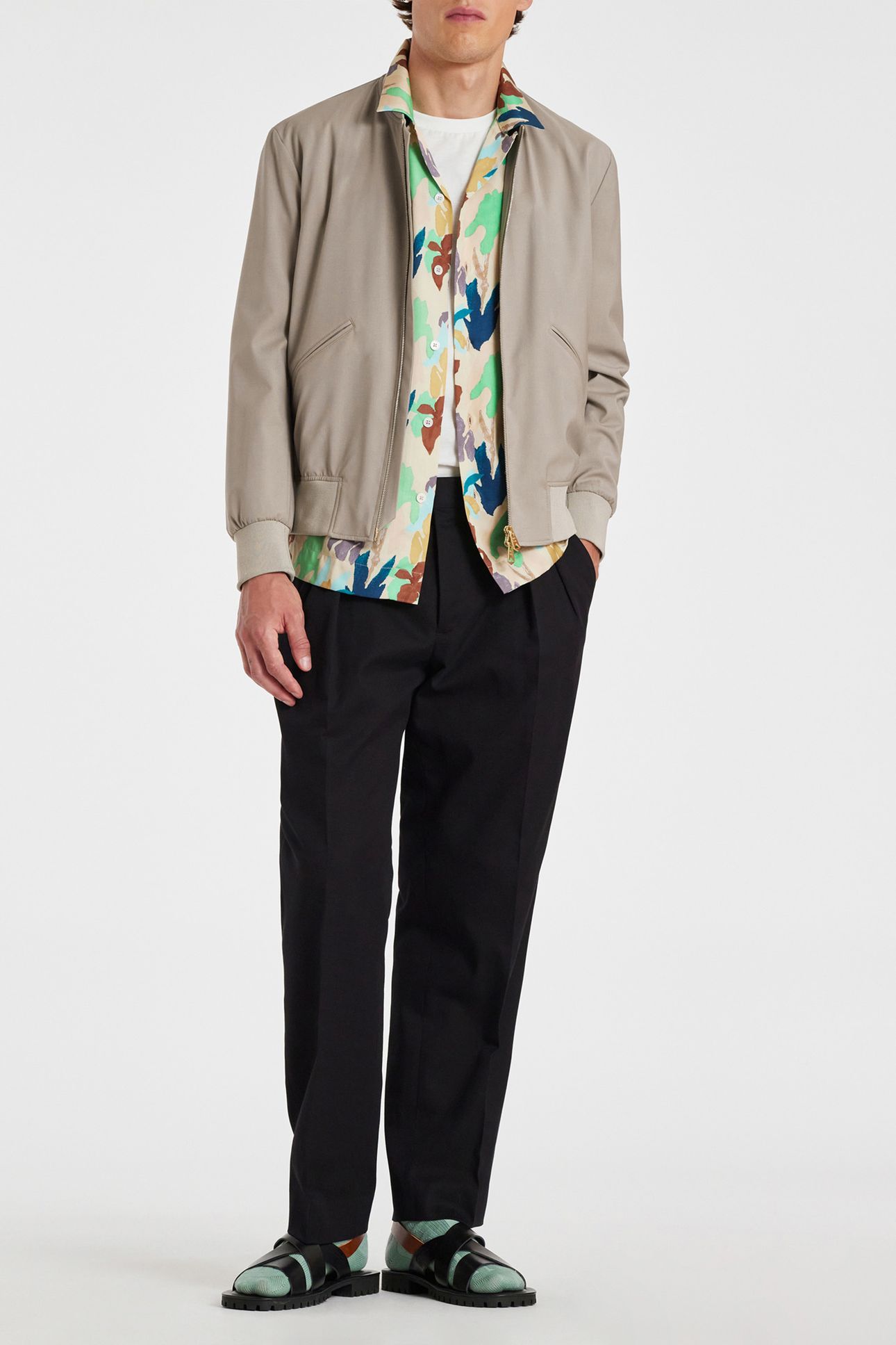 S/S REGULAR FIT SHIRT SAND 4