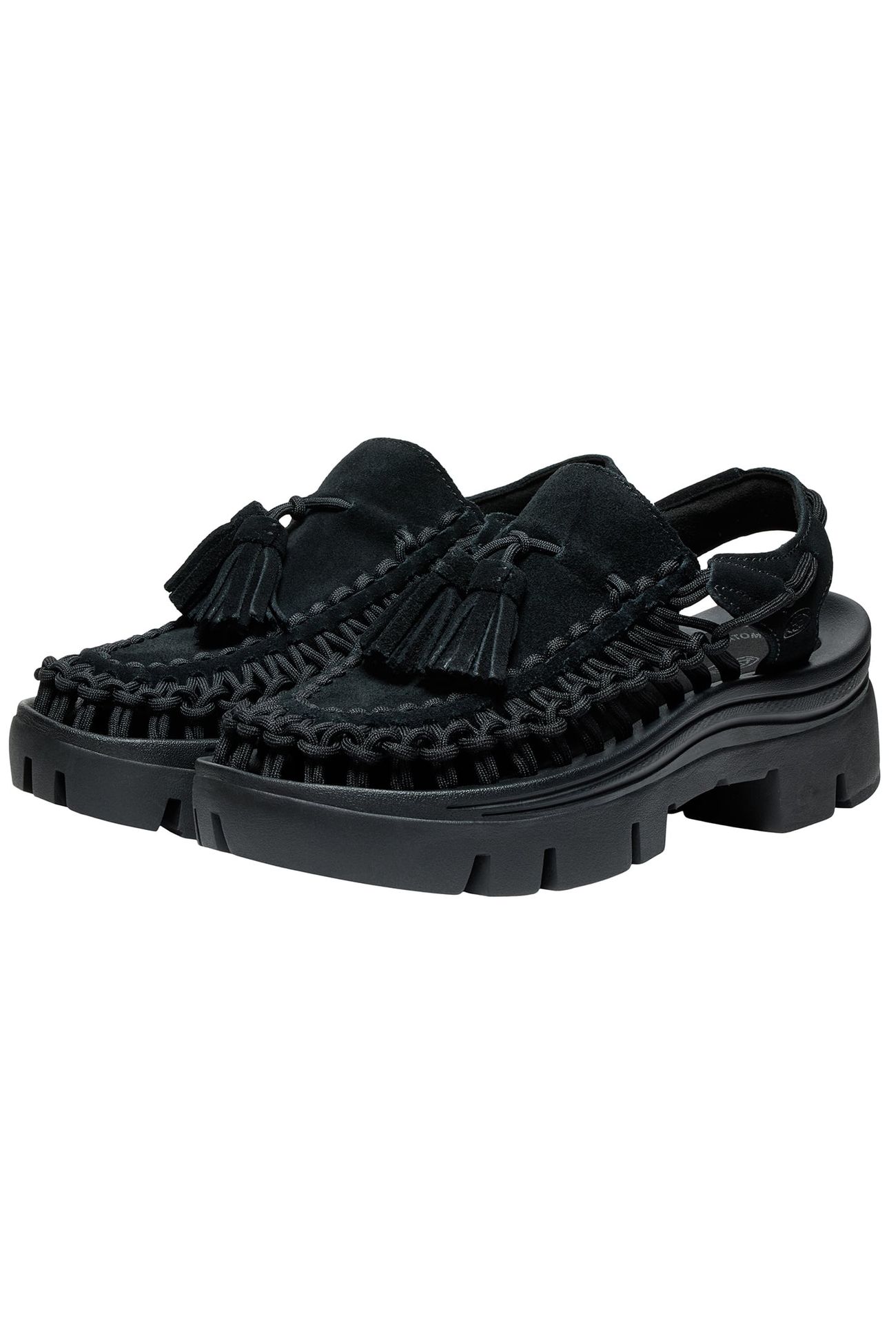 UNISEX UNEEK PLT TASSELL BLACK/BLACK 3