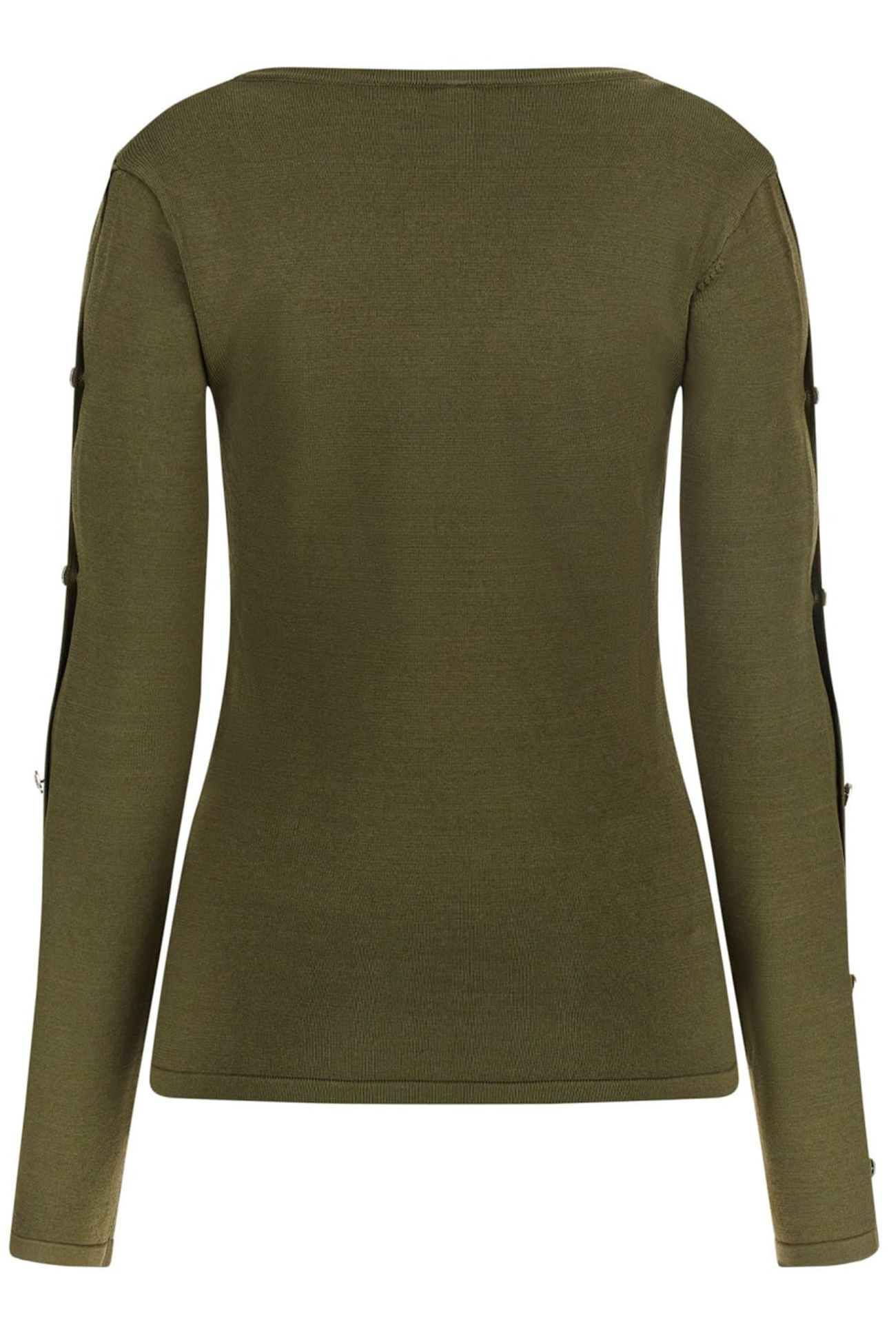 MARCIANO BY GUESS CHIARA CUT OUT LS TO OLIVE MORNING 2