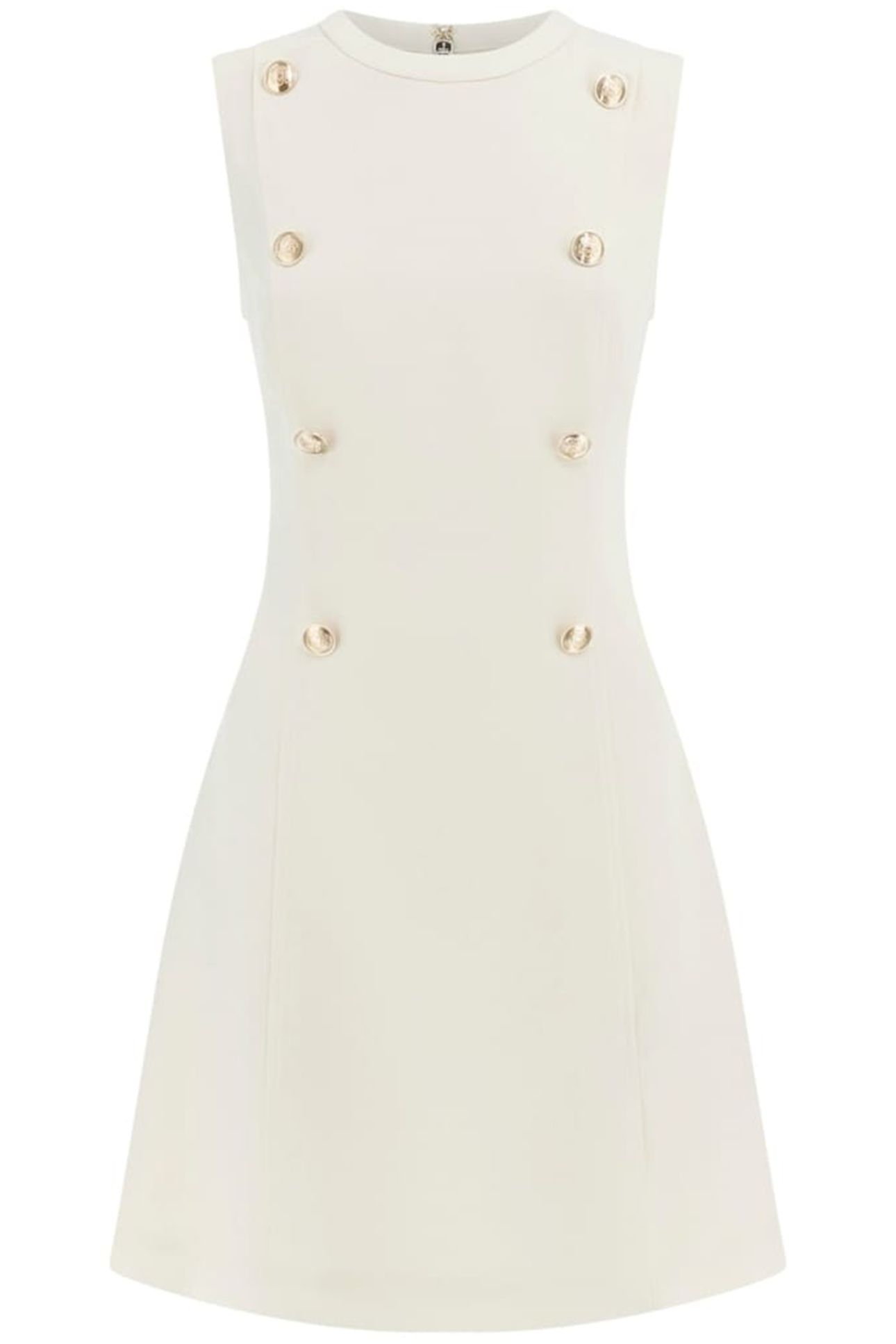 MARCIANO BY GUESS LEILA DRESS EGGSHELL ECRU 4