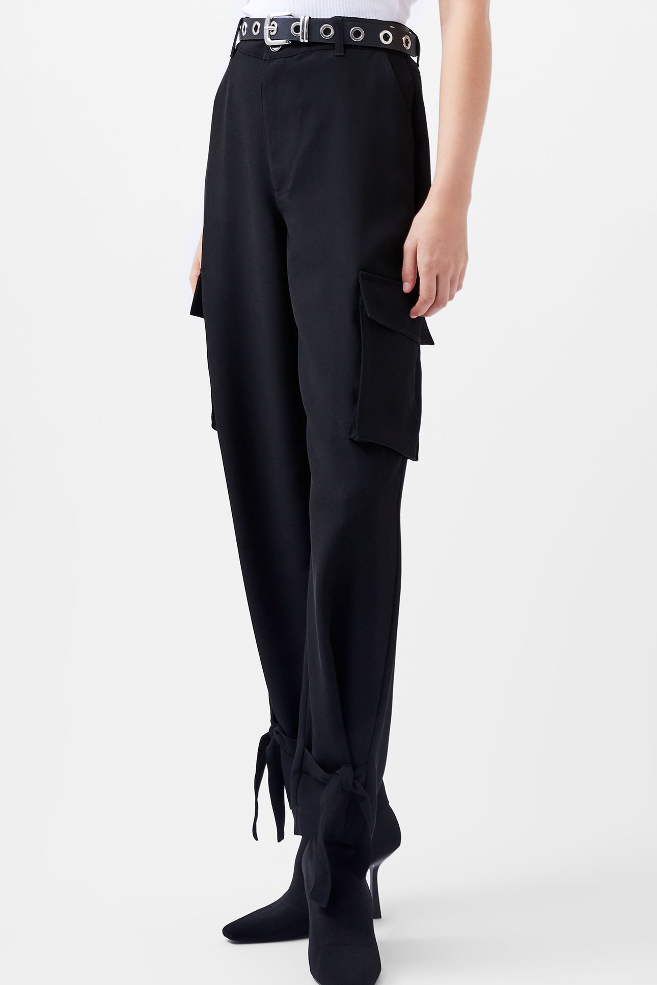 BELLA TWILL TROUSER BLACKOUT 1
