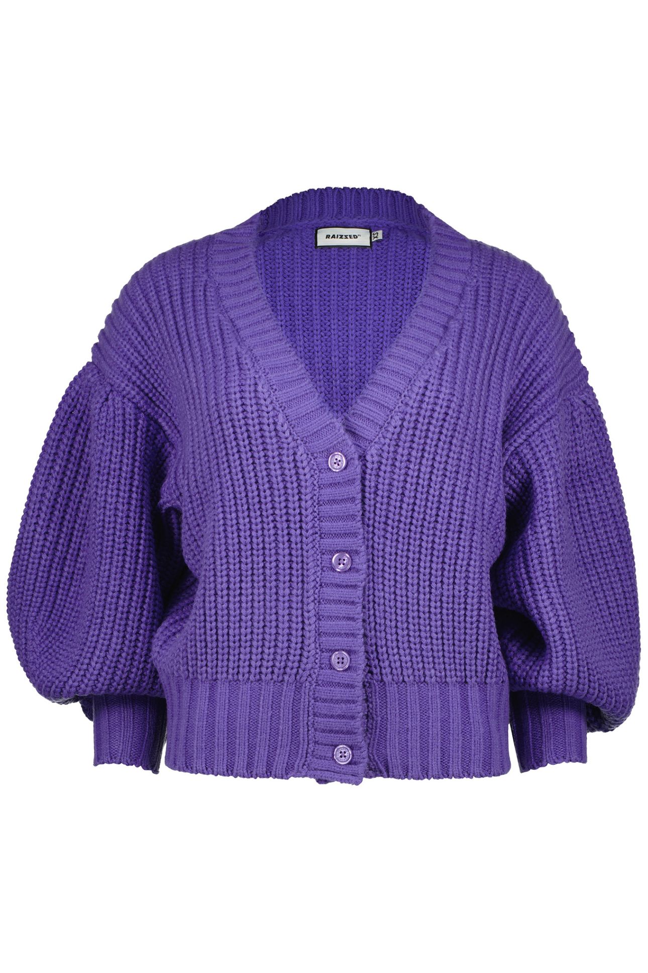 LEXIE CARDIGAN COOL PURPLE 1