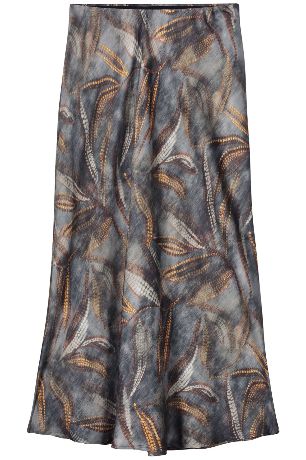 SKIRT DOTTED LEAFS CLOUD 4