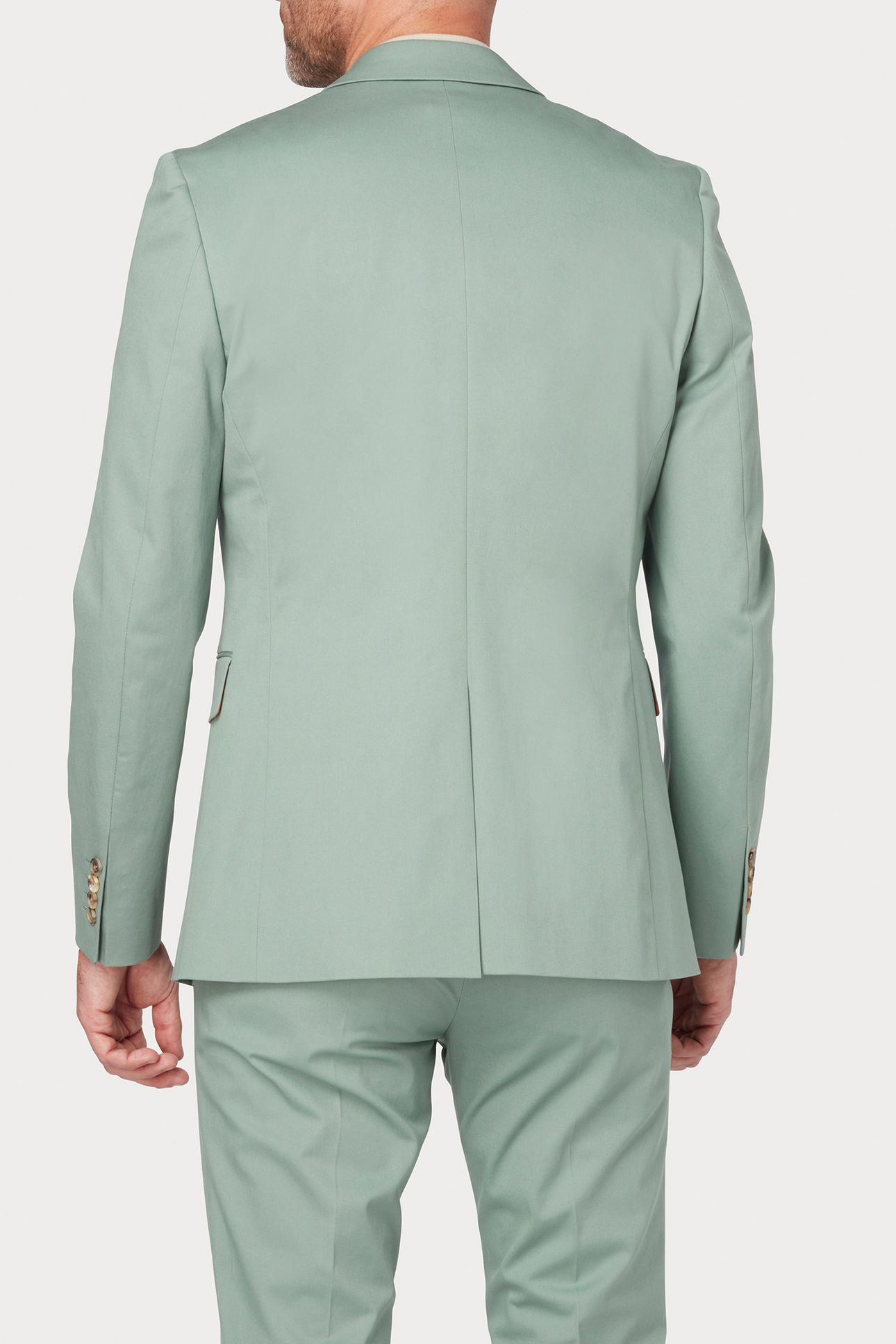 2 BUTTON JACKET LT GREYISH GREEN 2