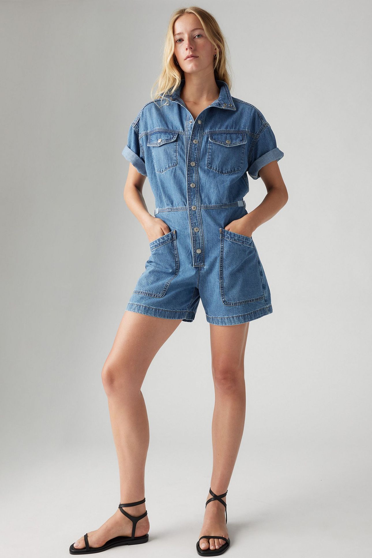 SS SURPLUS ROMPER BLUE JOKE 6