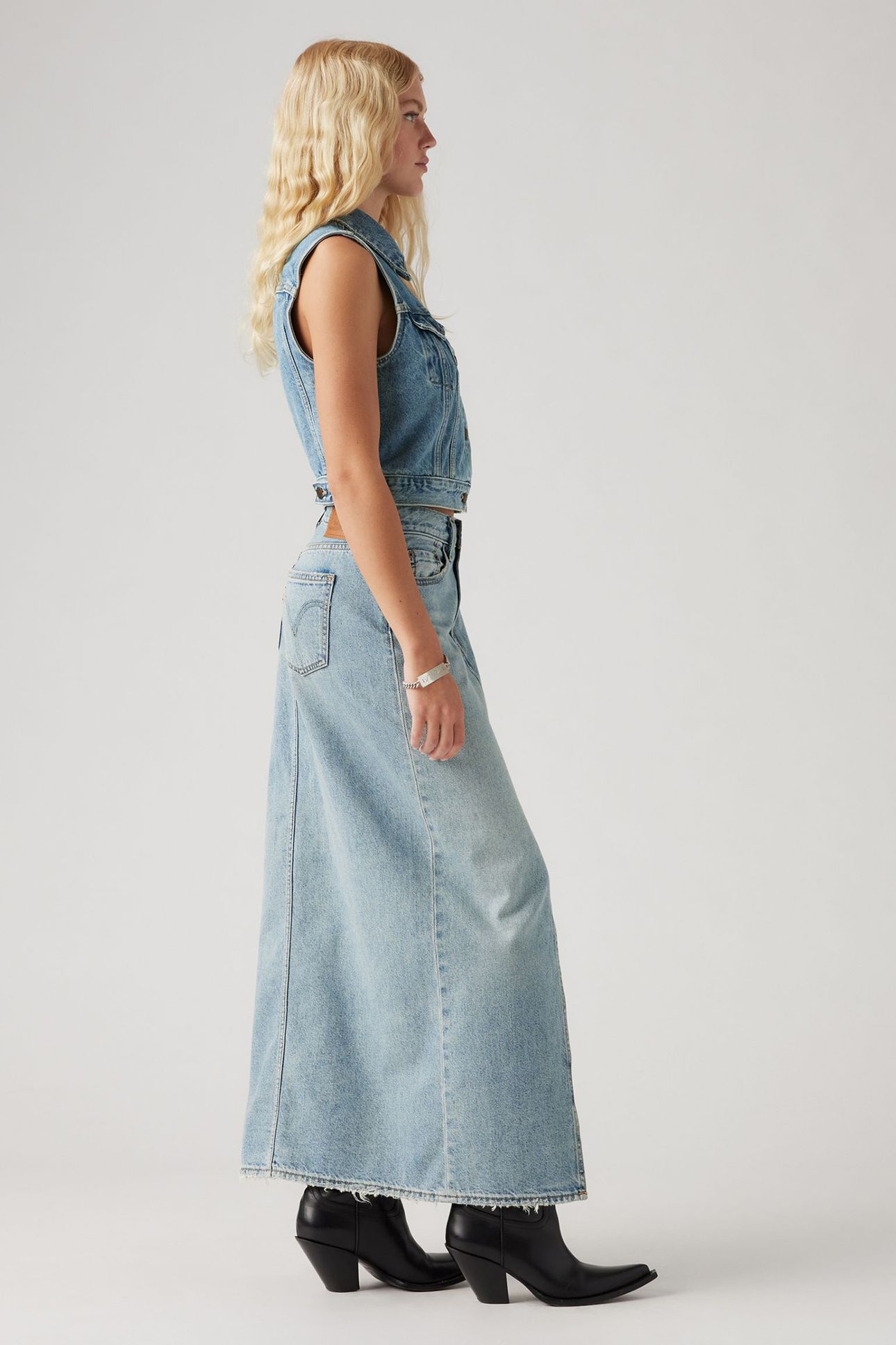 ANKLE COLUMN SKIRT PLEASE HOLD 5