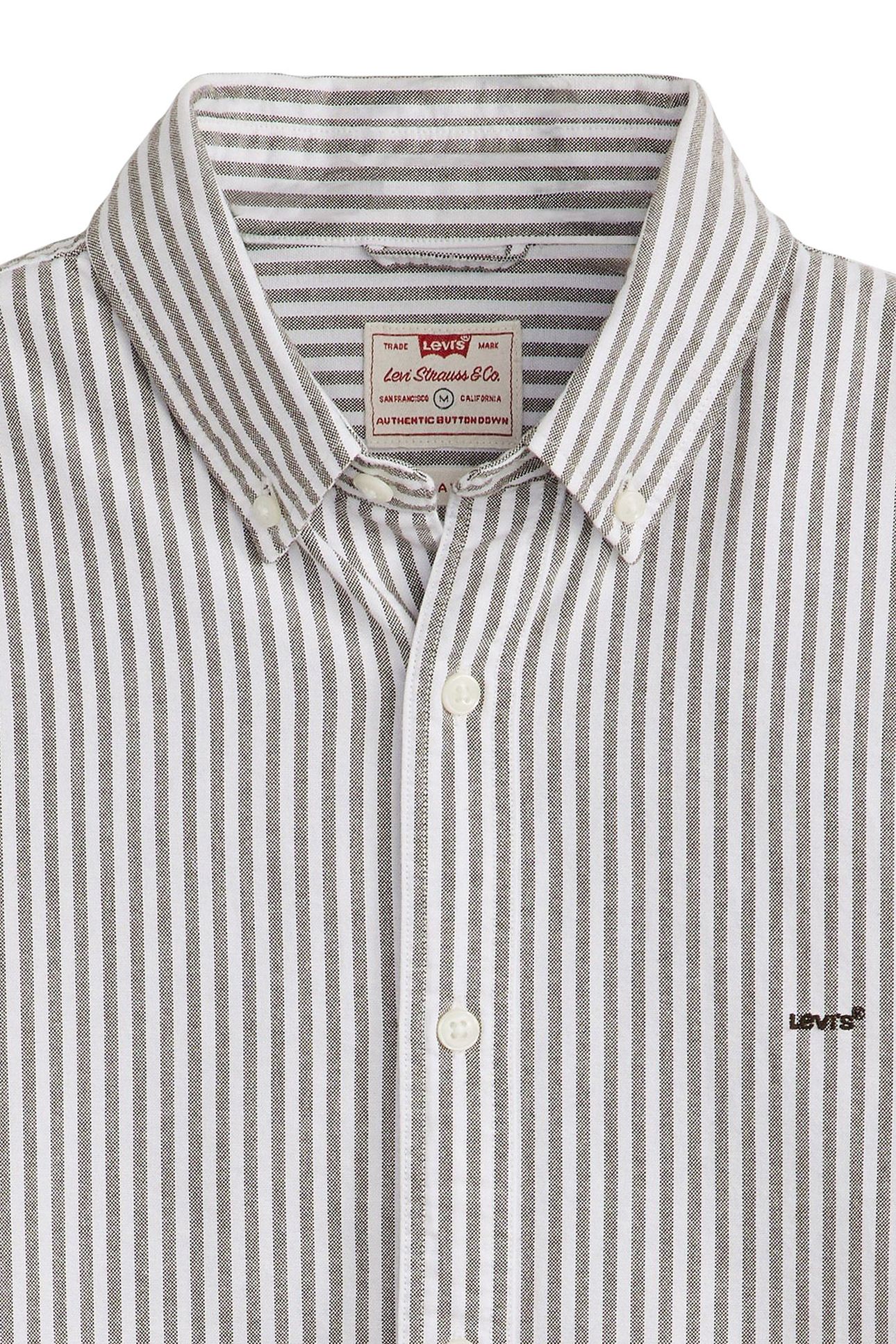 AUTHENTIC BUTTON DOWN WAYLON STRIPE 6