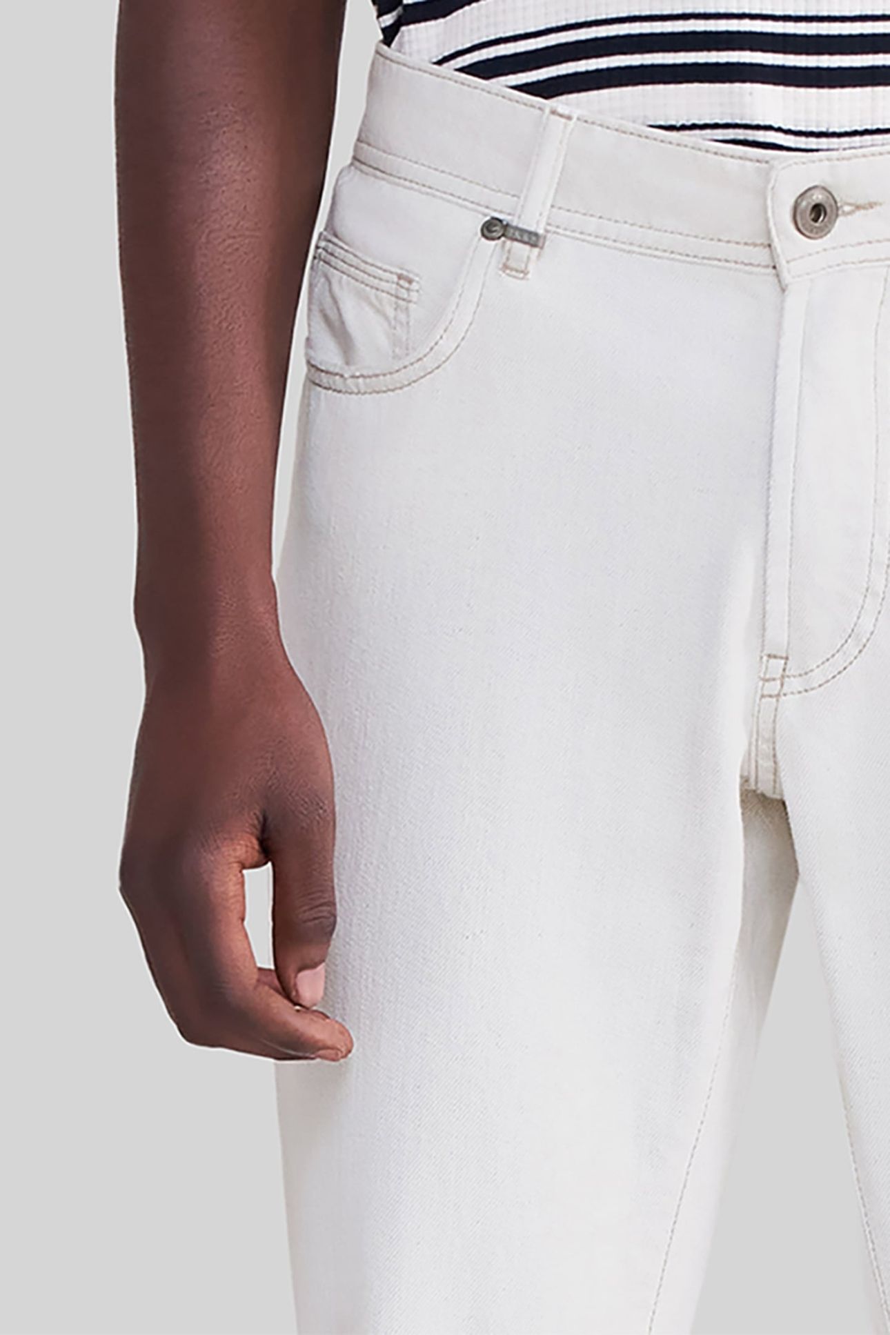 CHALK WATERLESS JIMI SLIM JEANS 6
