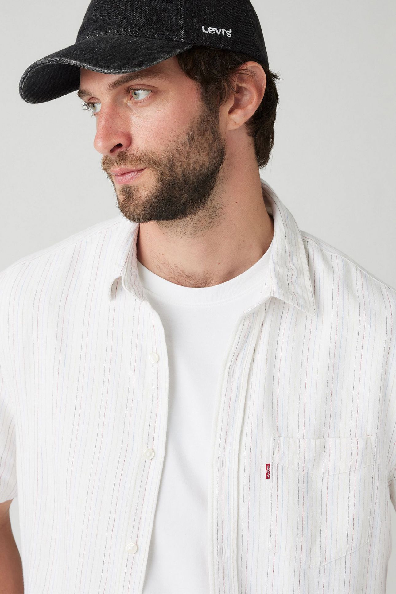 S/S SUNSET 1 PKT STANDRD CARLIN STRIPE 6