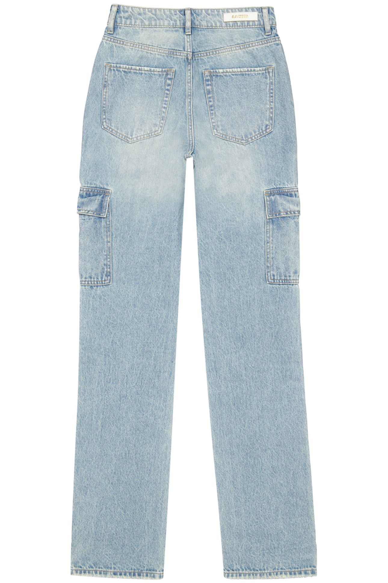 SUNSET WORKER JEANS MID BLUE STONE 2