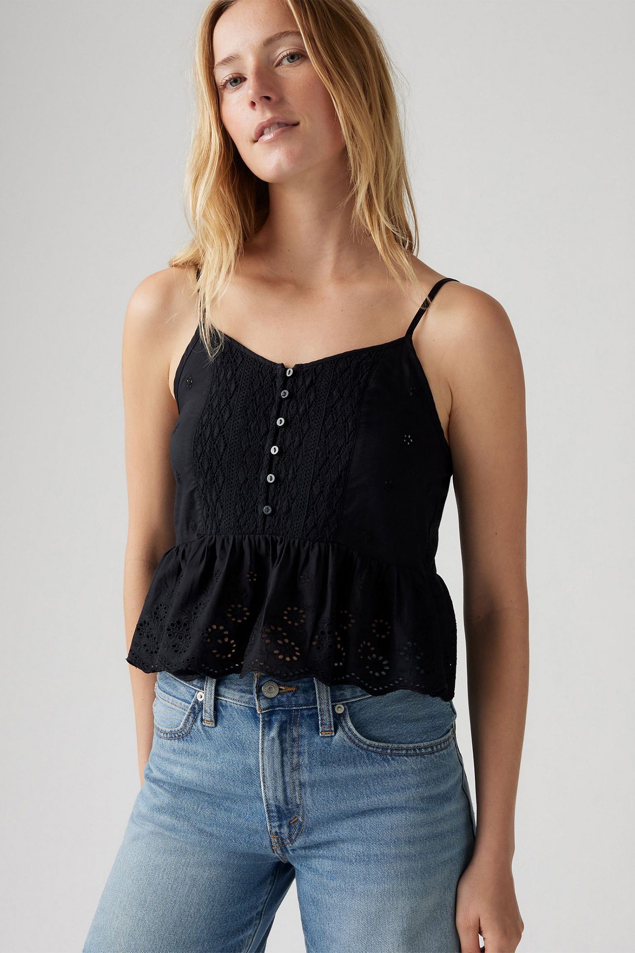 CORA SL BLOUSE BLACK ANTHRACITE 4