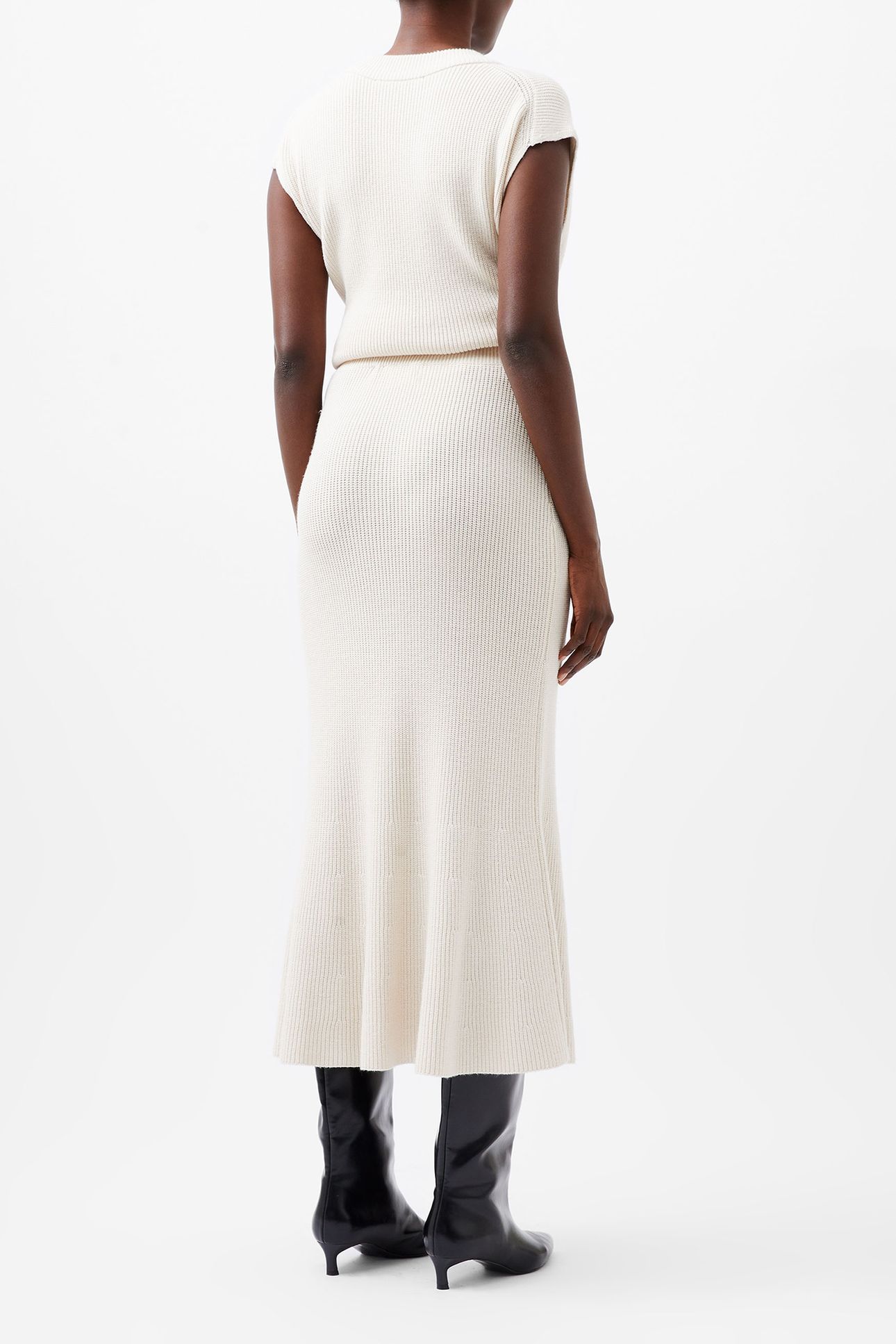 NARIKO SKIRT OATMEAL MEL 3