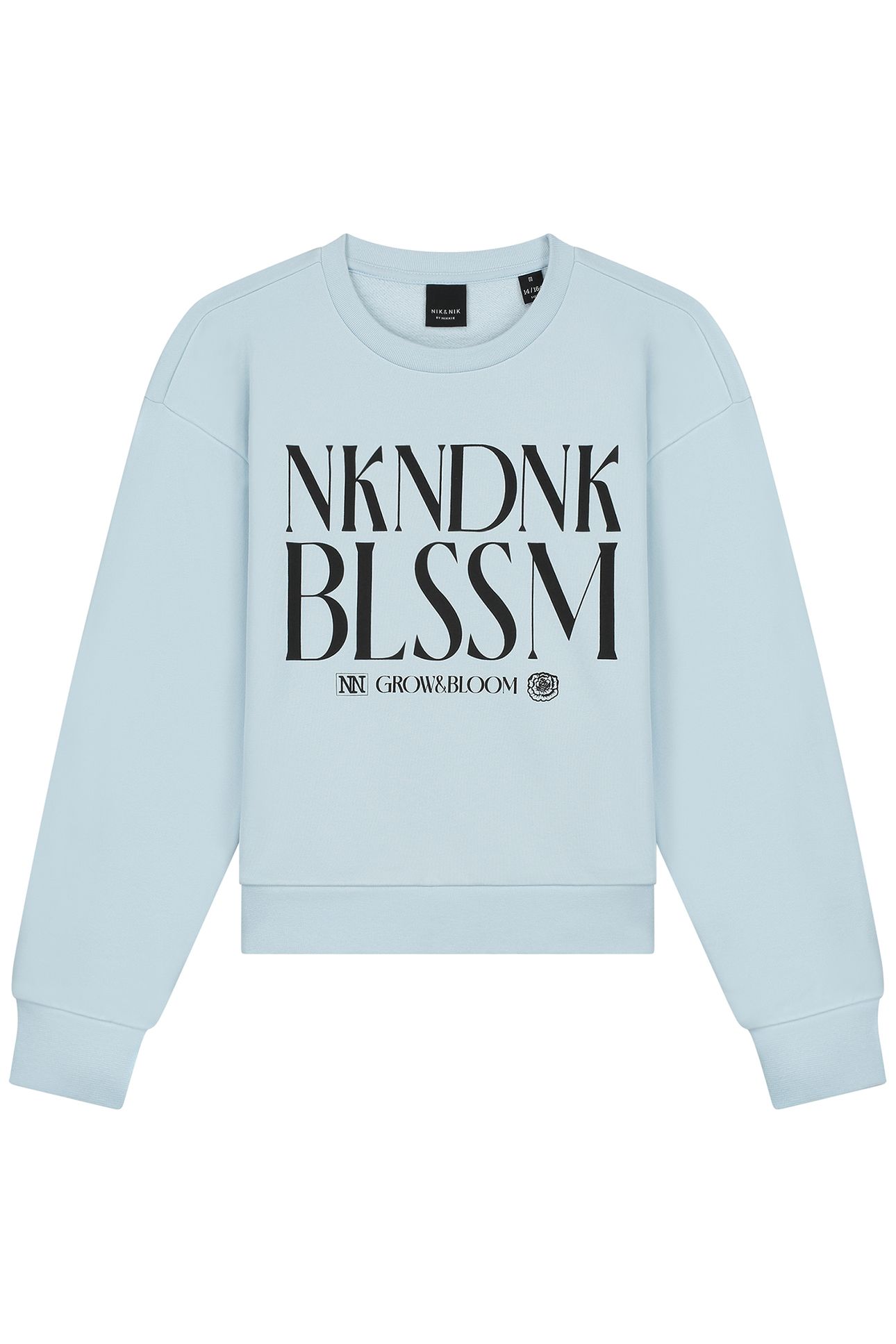 BLOSSOM SWEATSHIRT CLOUDY BLUE 2