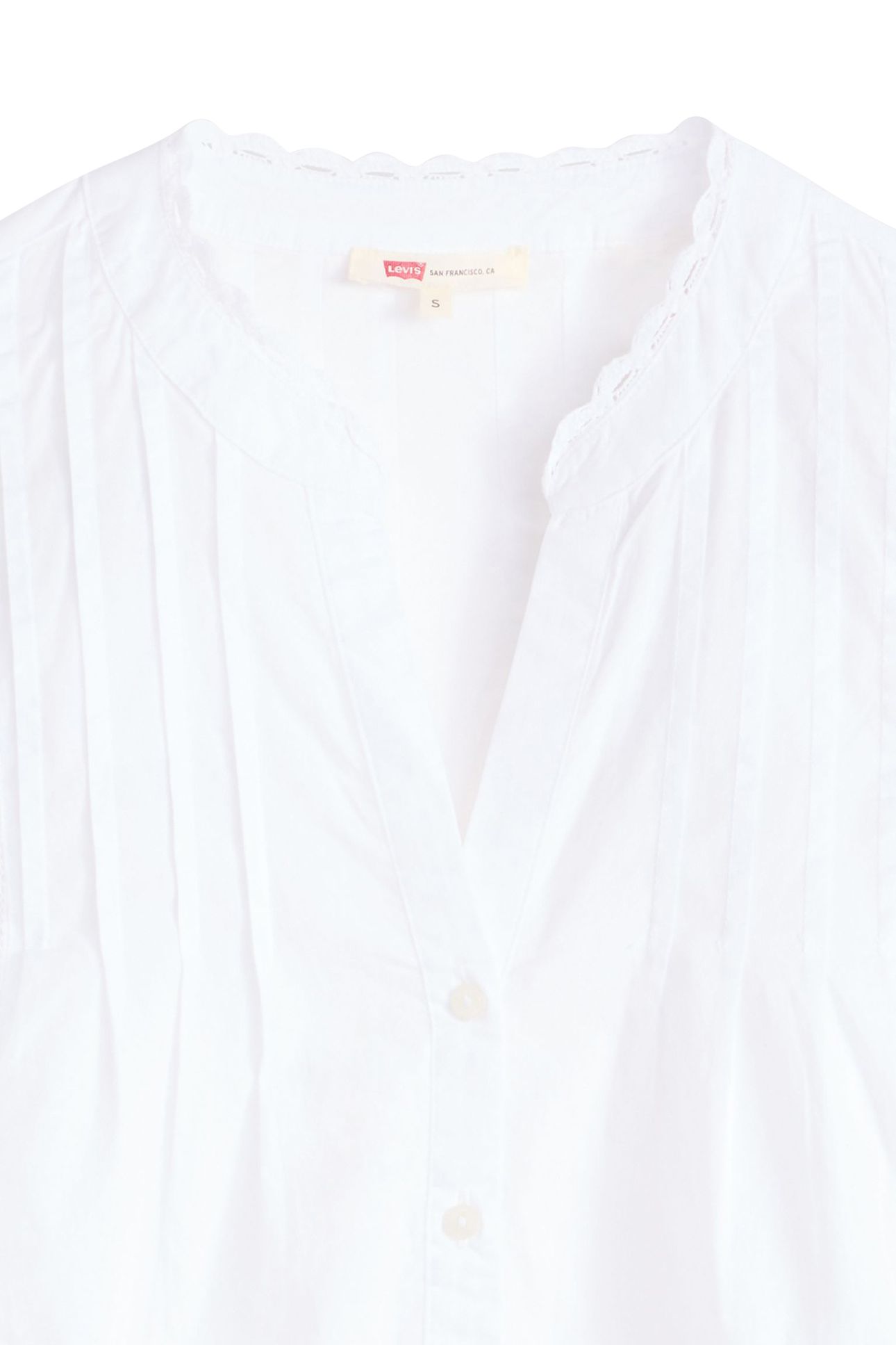 MANDY LS BLOUSE BRIGHT WHITE 7