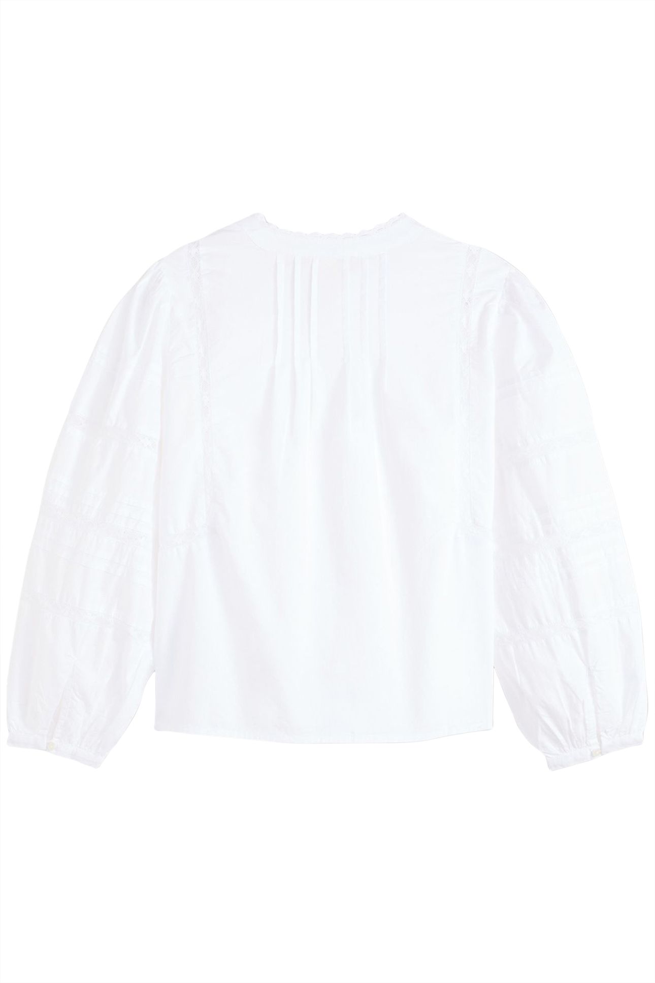 MANDY LS BLOUSE BRIGHT WHITE | Online Outlet | Otrium