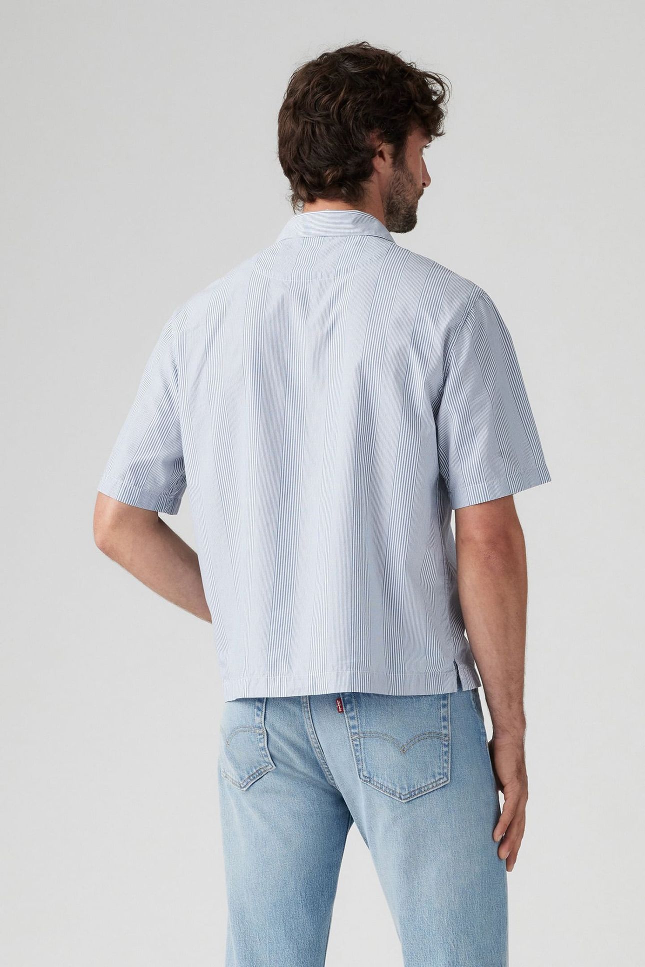 SS TOWNES BOXY SHIRT ALEXXIS STRIPE HAMP 2