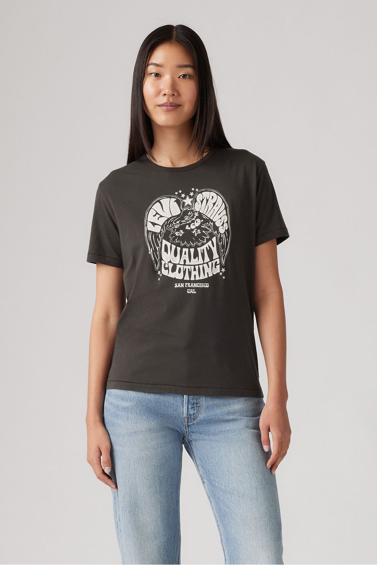 GRAPHIC ICONIC TEE EAGLE TEE PIRATE BLACK 1