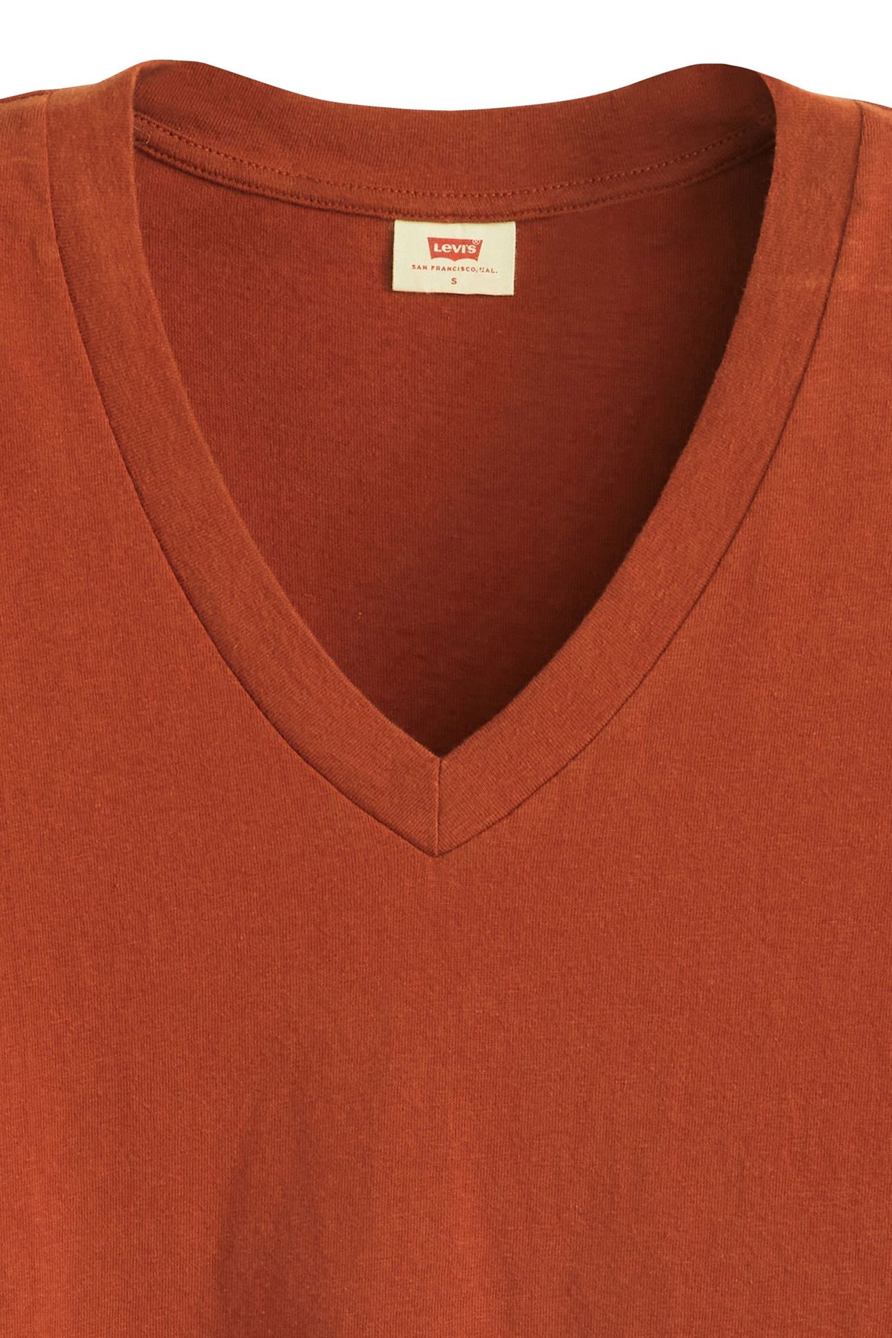 BOXY VNECK TEE PICANTE SLUB 6