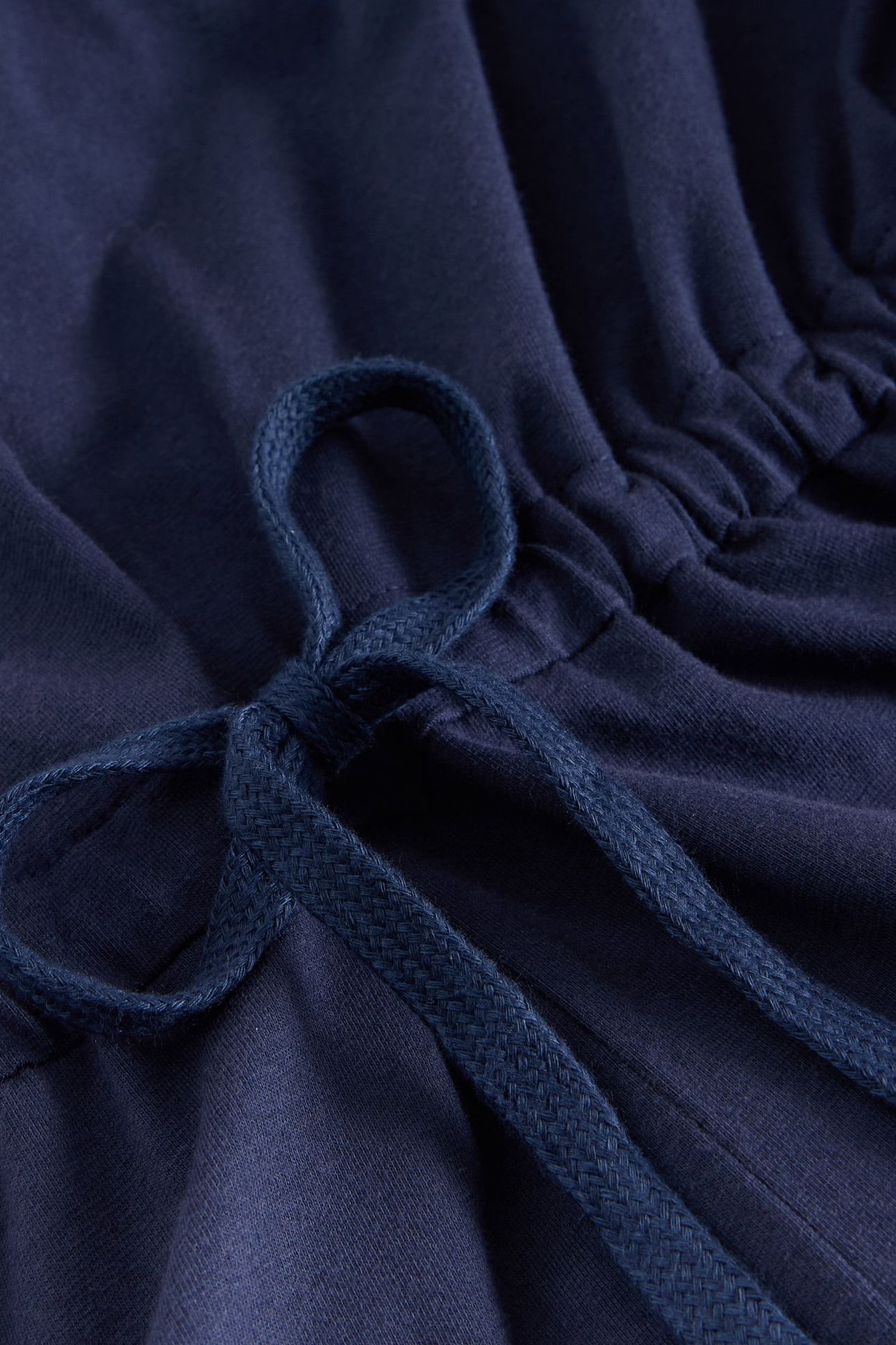 DRAWSTRING JERSEY JUMPSUIT DARK NAVY 5