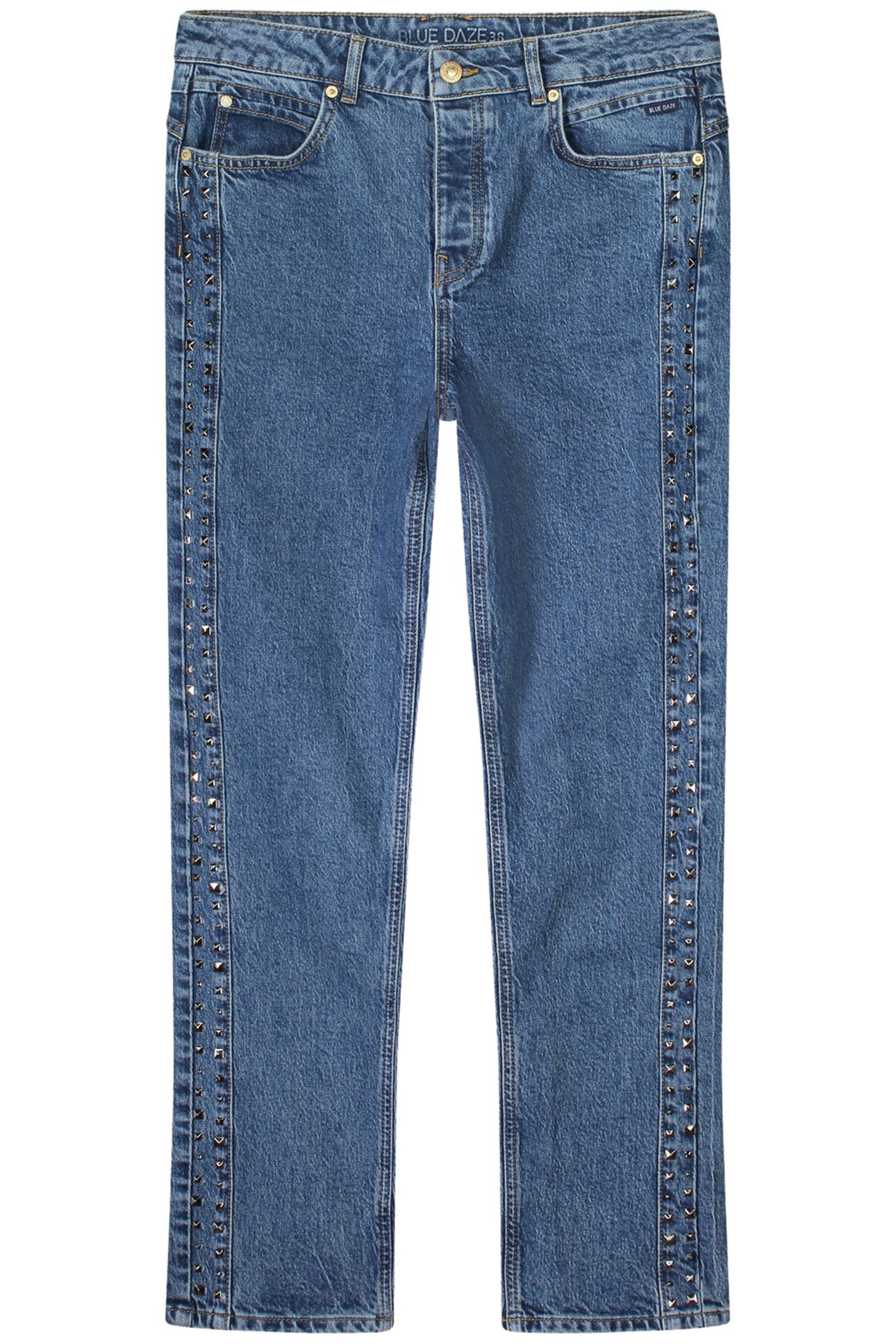 MOMS FIT JEANS INDIGO COTTON LYOCELL DENIM 3