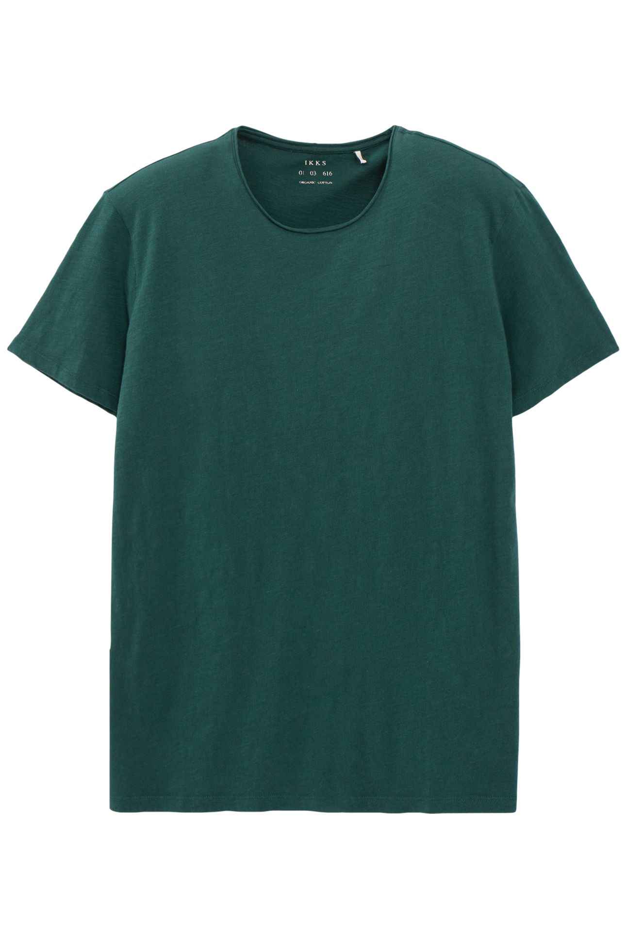 FIR ORGANIC COTTON ESSENTIAL ROUND-NECK T-SHIRT 3