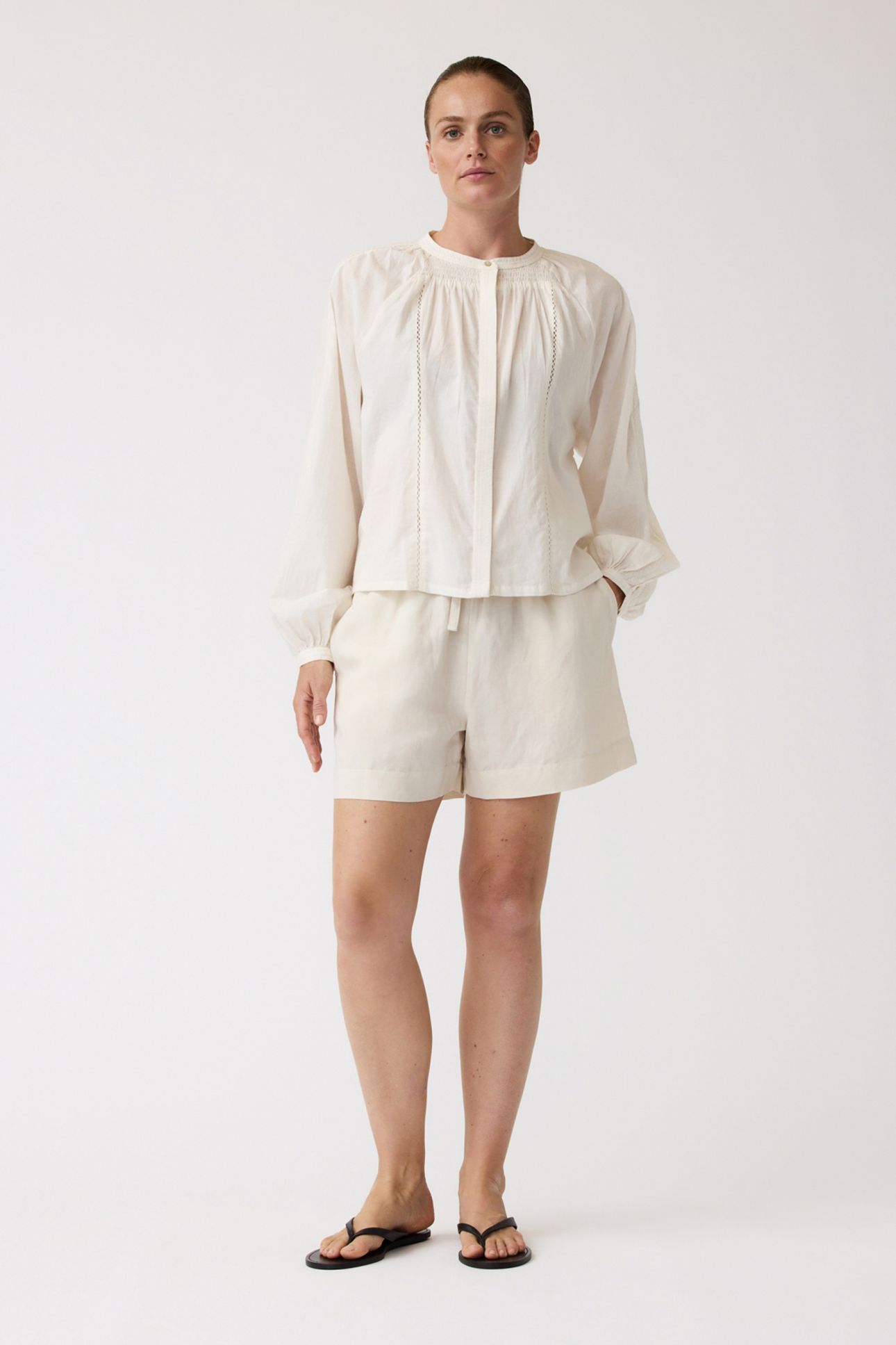 HIBISCUS TOP ECRU 2