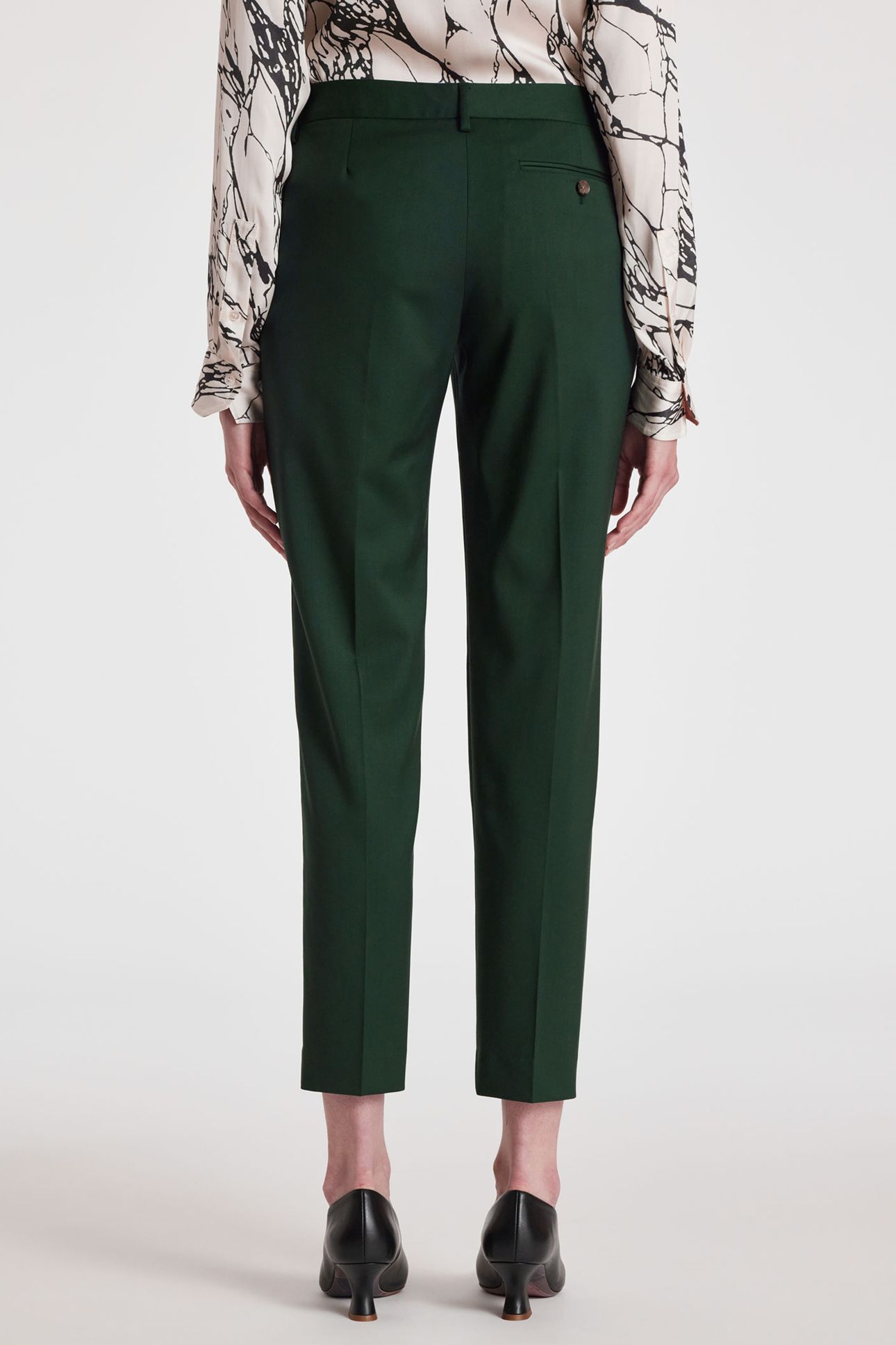 TROUSERS BOTTLE GREEN 2