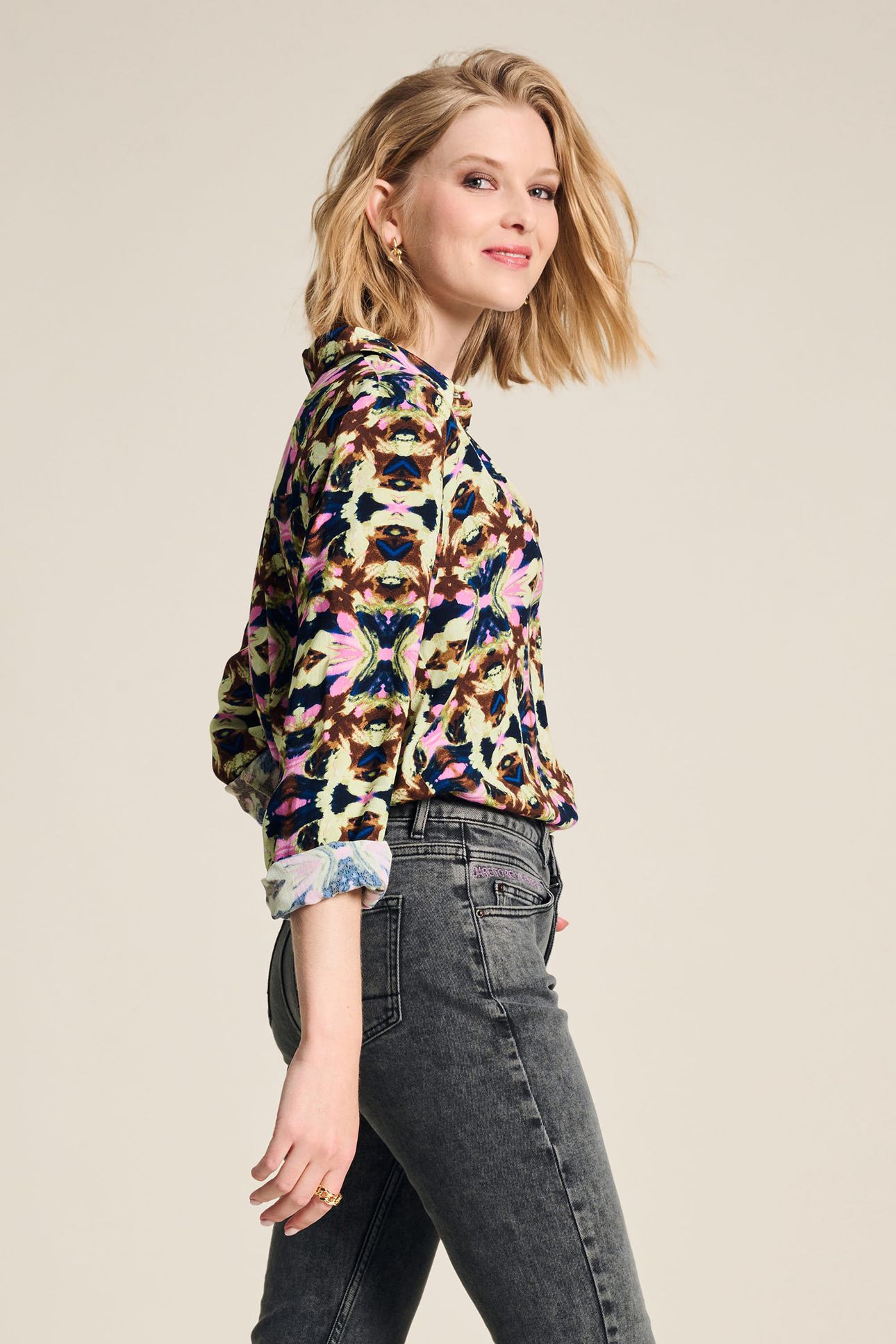 BLOUSE - MILA BUTTERFLY SKY 7