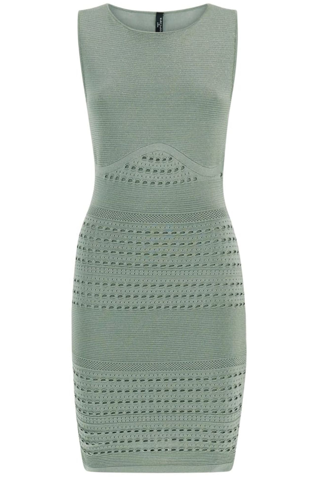 MARCIANO BY GUESS HENLEY CN SL DRESS MALIBU SAGE MULTI 4
