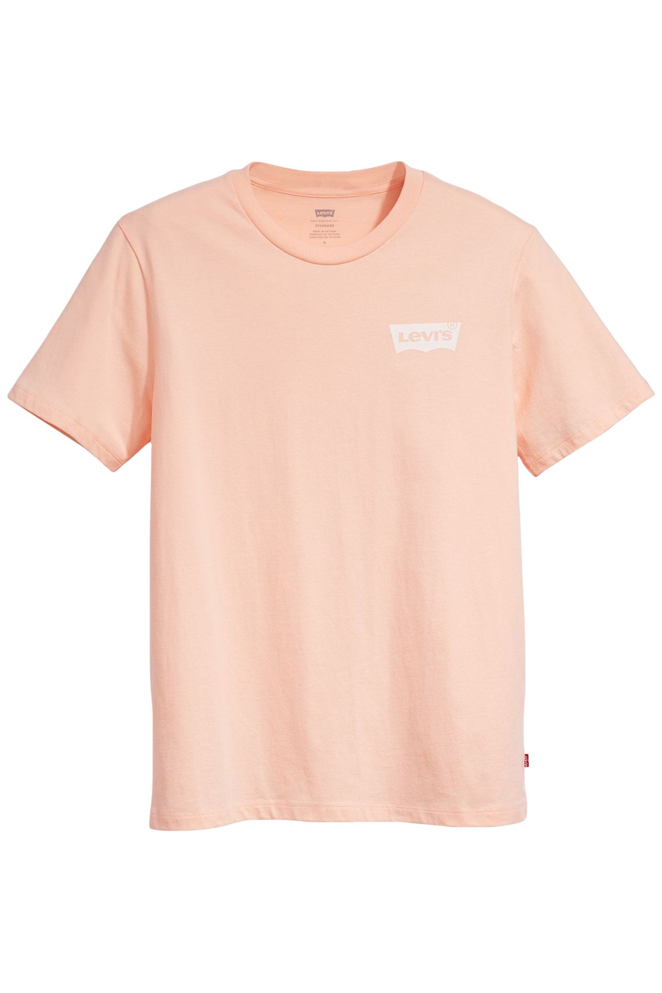 GRAPHIC CREWNECK TEE SSNL BW PALE PEACH 2
