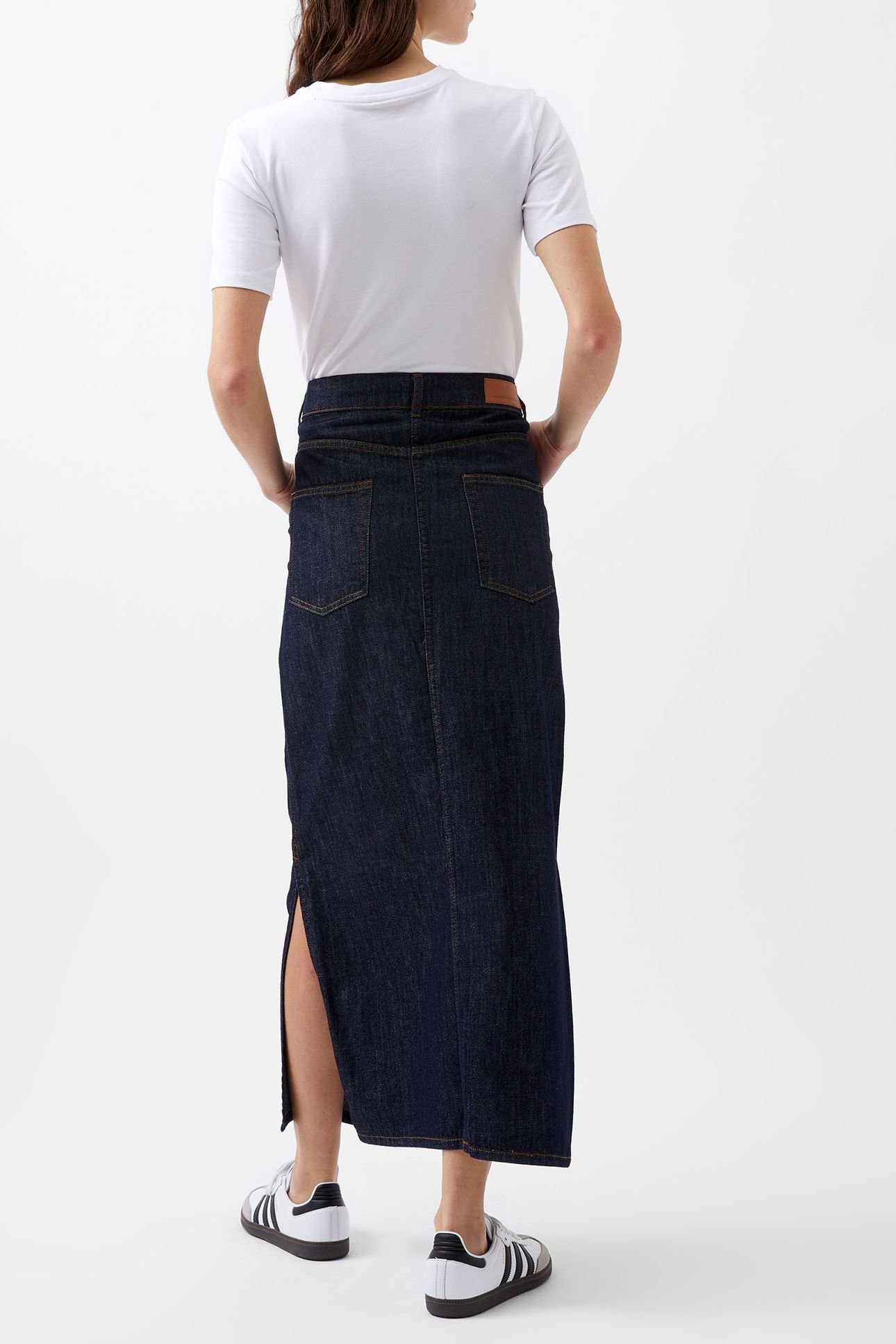 FINLEY DENIM MAXI SKIRT INDIGO 2