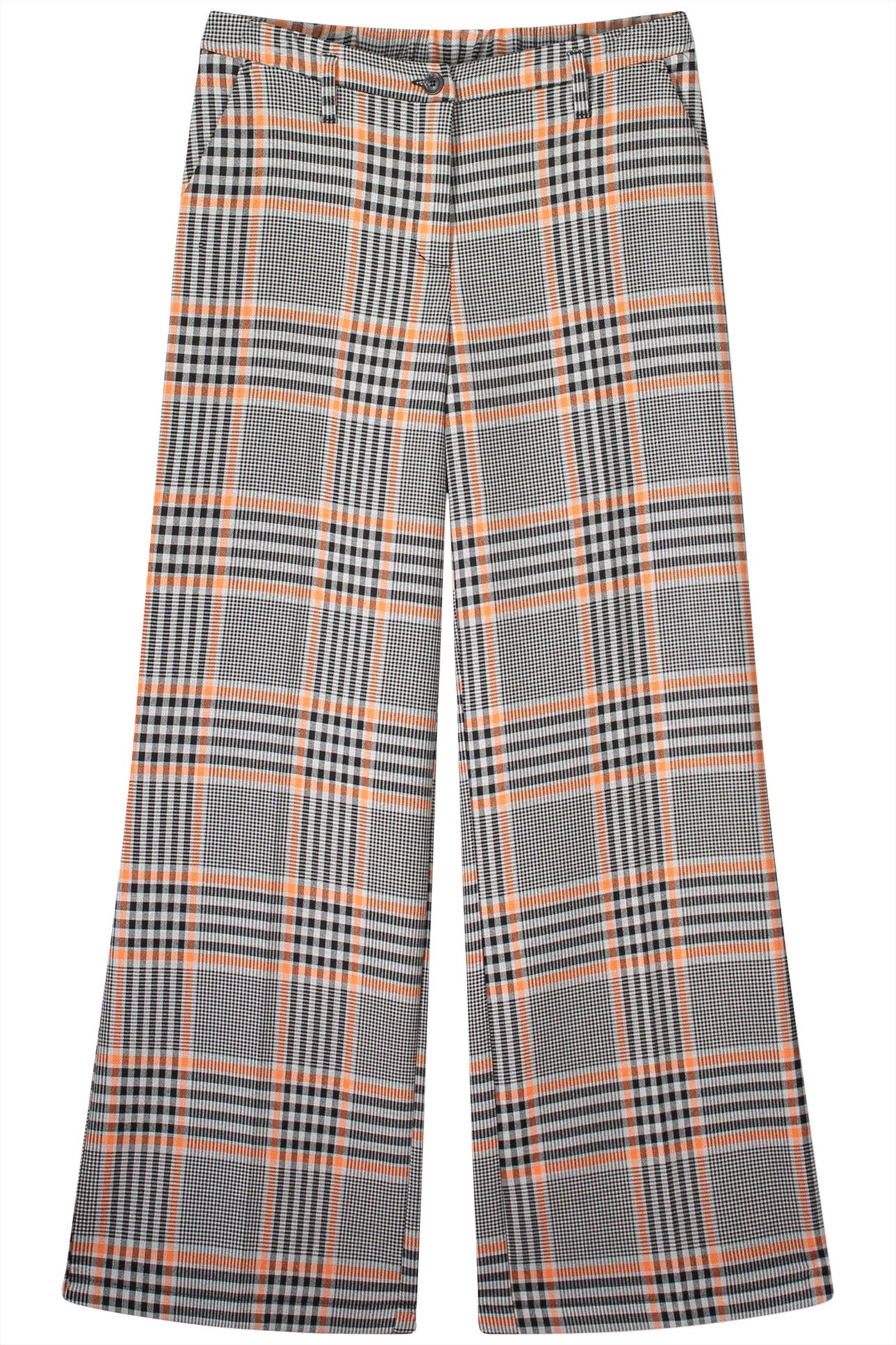 TROUSERS ORANGE CHECK MULTICOLOUR 4