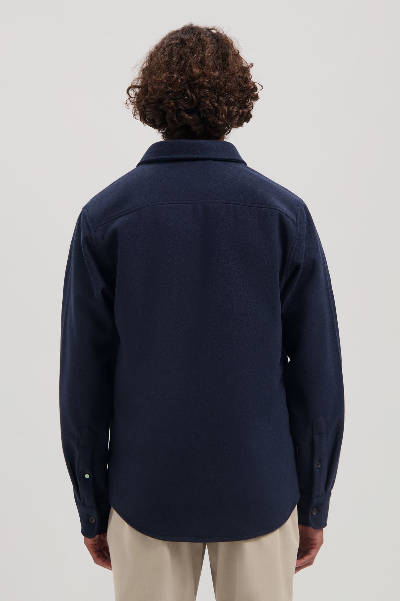 DS-ULRIK OVERSHIRT DK. NAVY 2