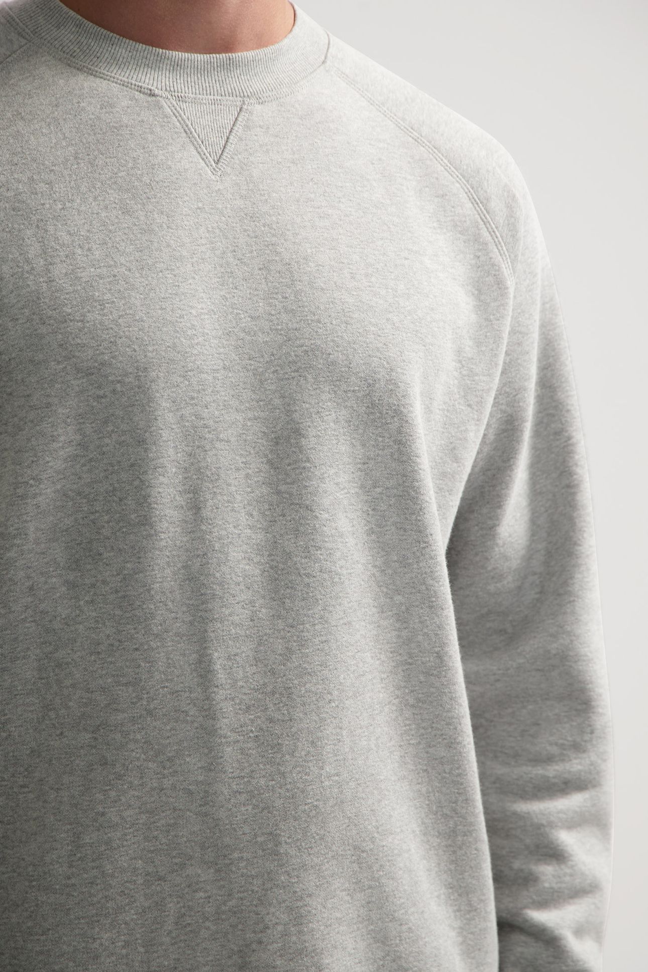 DS_SAMMY CREW PEACH SWEAT GREY MELANGE 5