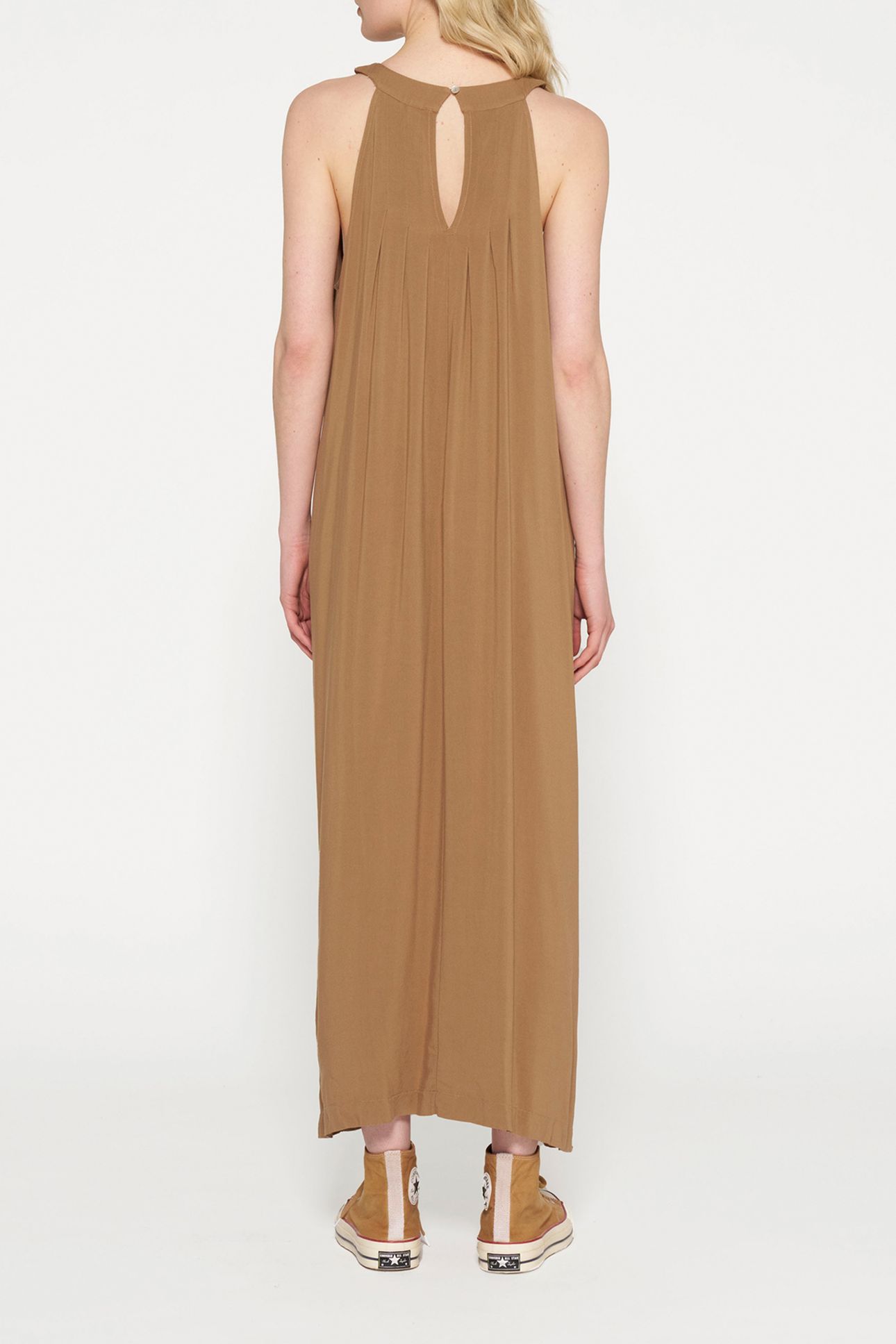 SMOKING DRESS CEDAR BROWN 2